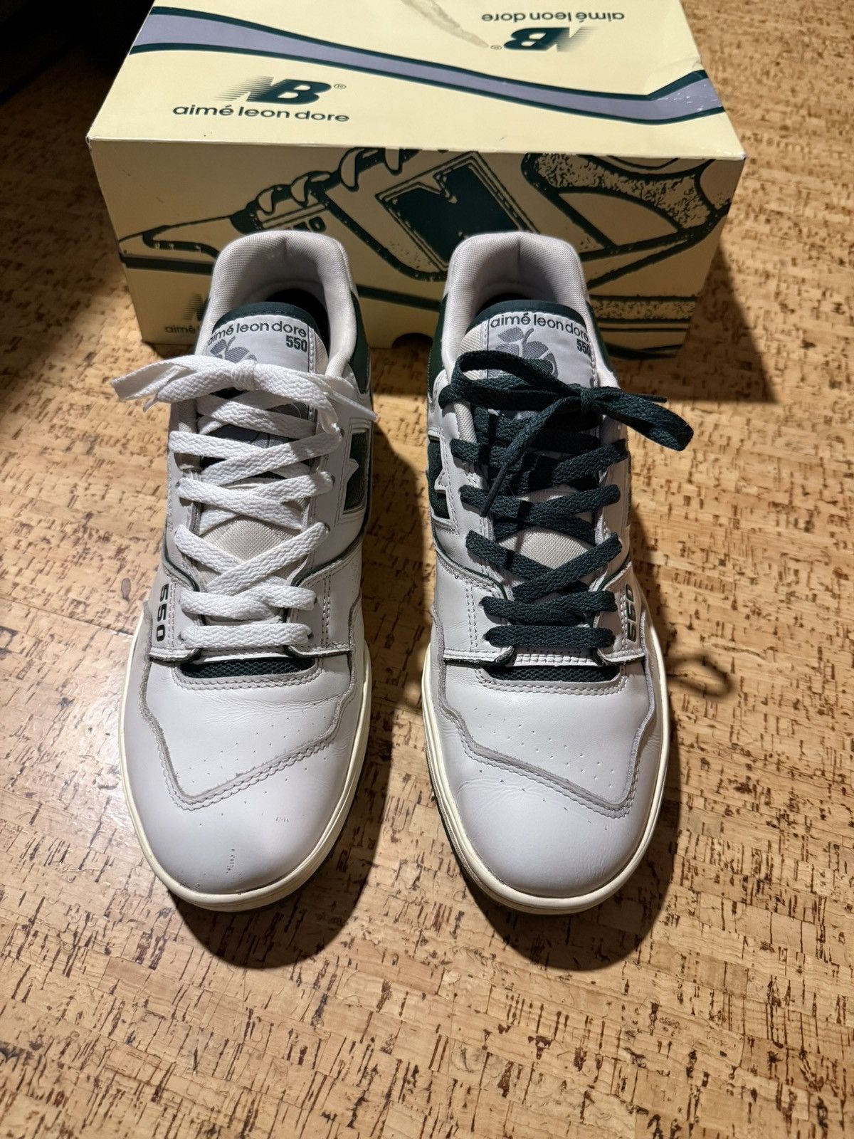 Aime Leon Dore × New Balance Aimé Leon Dore x New Balance 550 ‘Evergreen’ Size US 10 / EU 43 - 6 Thumbnail
