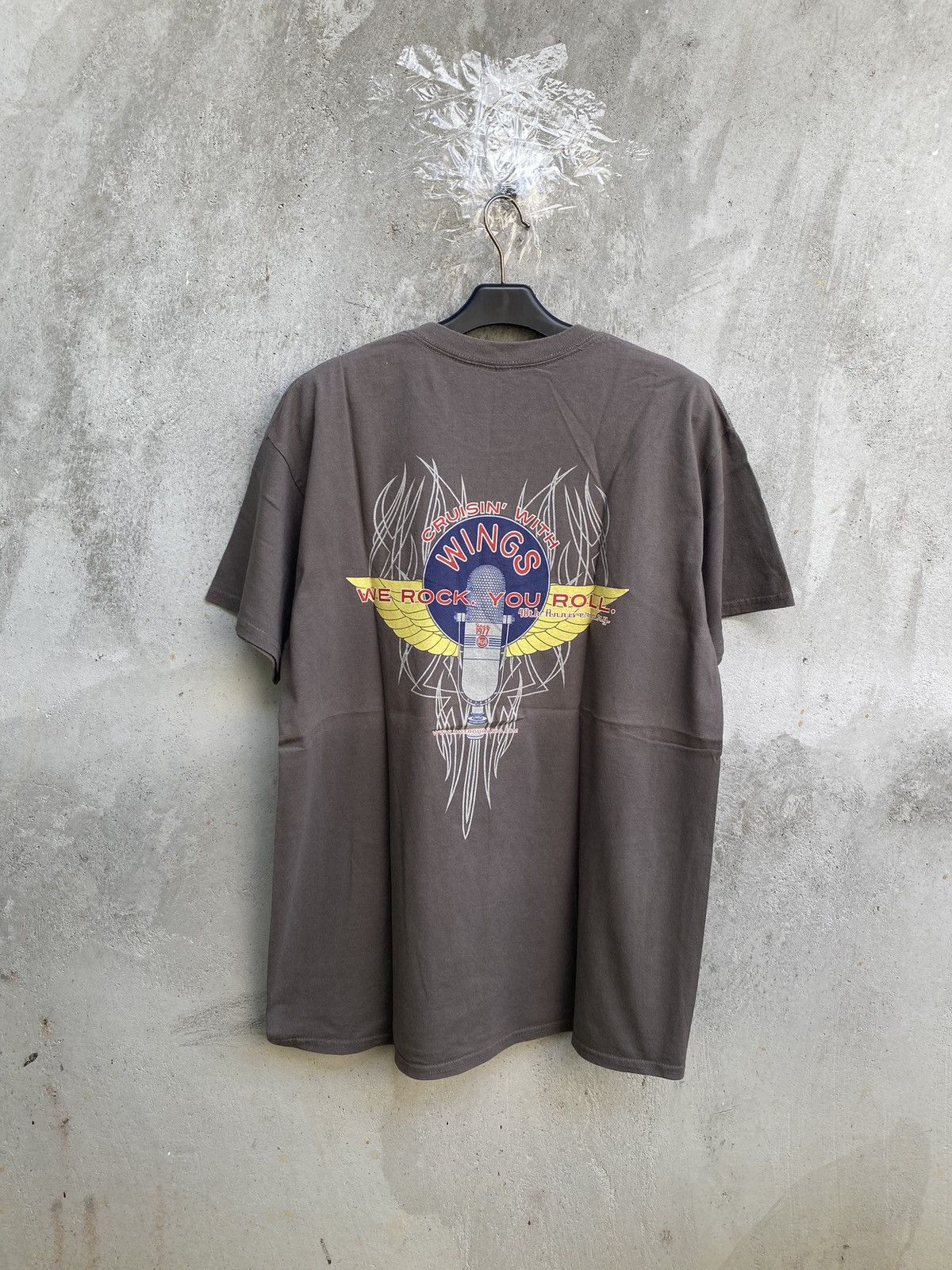 Band Tees × Gildan × Vintage HOTRODRADIO Size US L / EU 52-54 / 3 - 1 Thumbnail