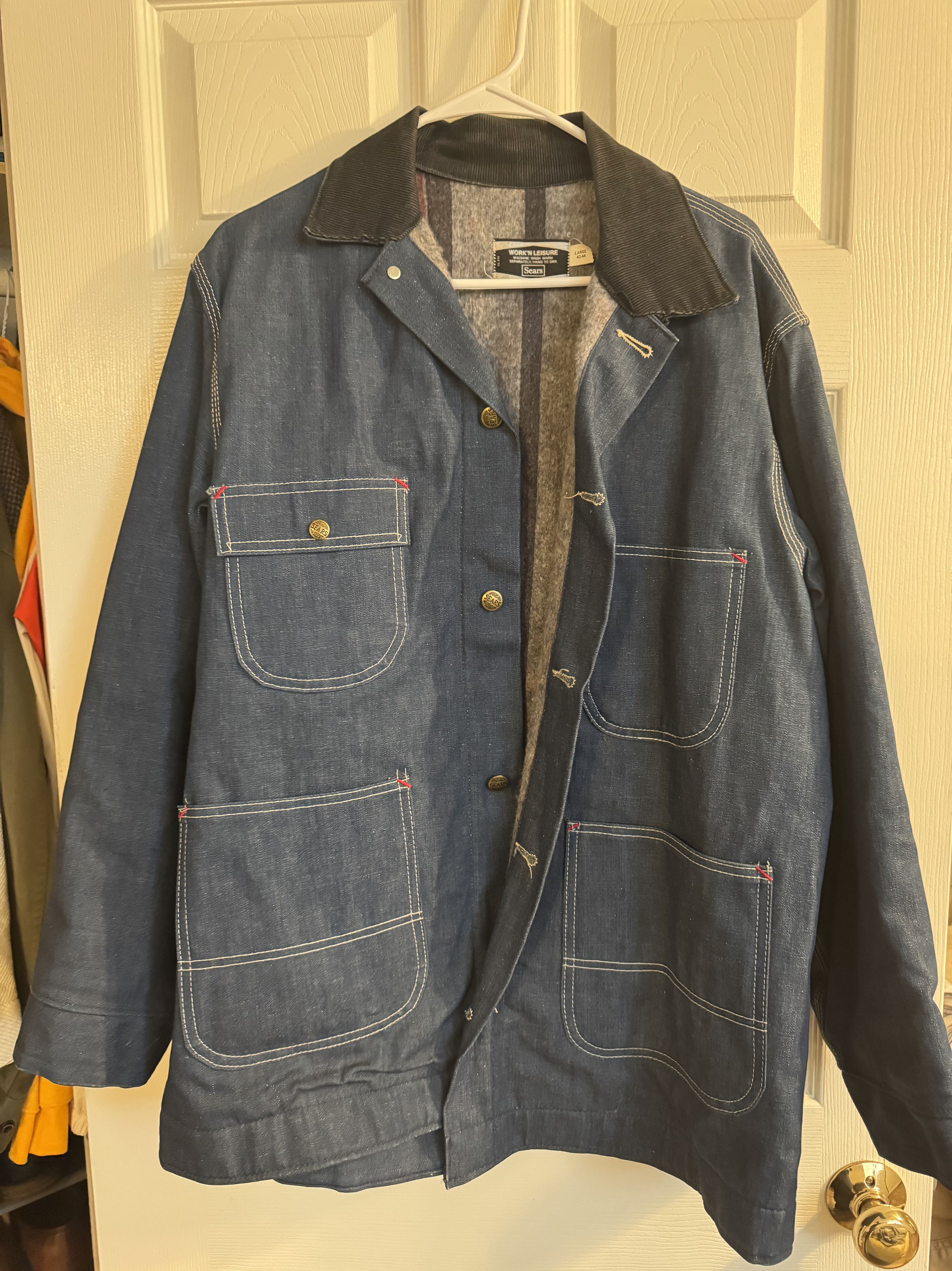 Sears Work'n Leisure Denim Jacket