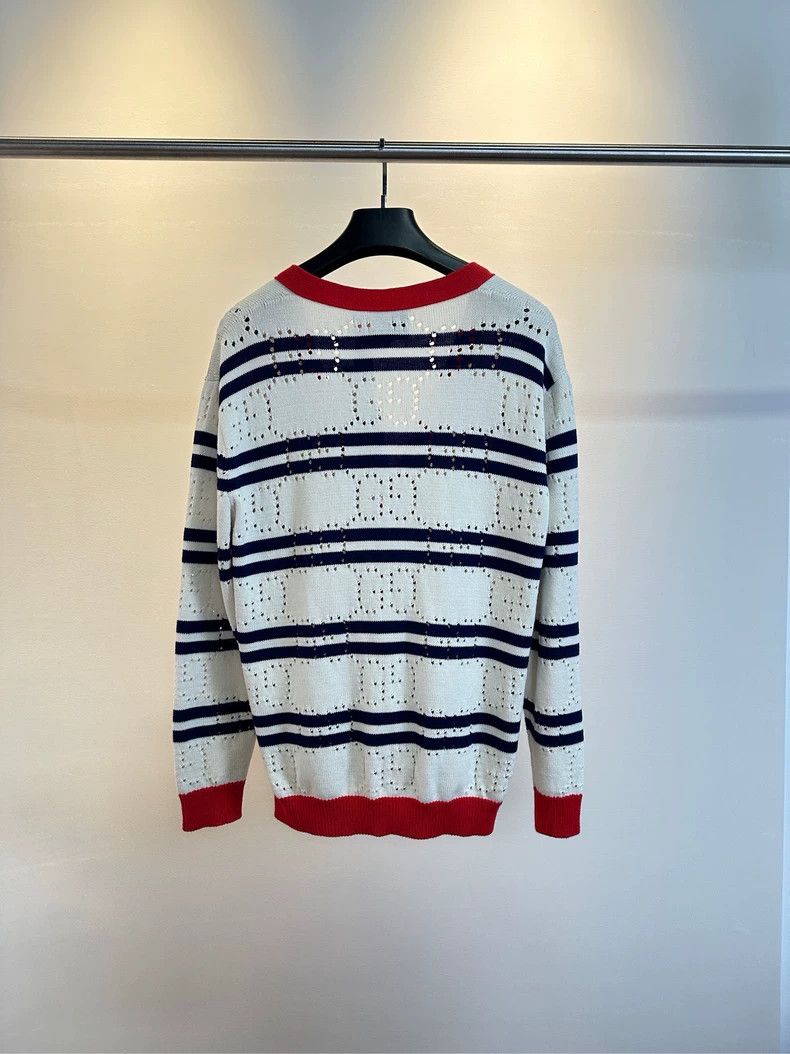 Gucci GucciStriped knitwear 2503-Nextarrow Size S / US 4 / IT 40 - 2 Thumbnail