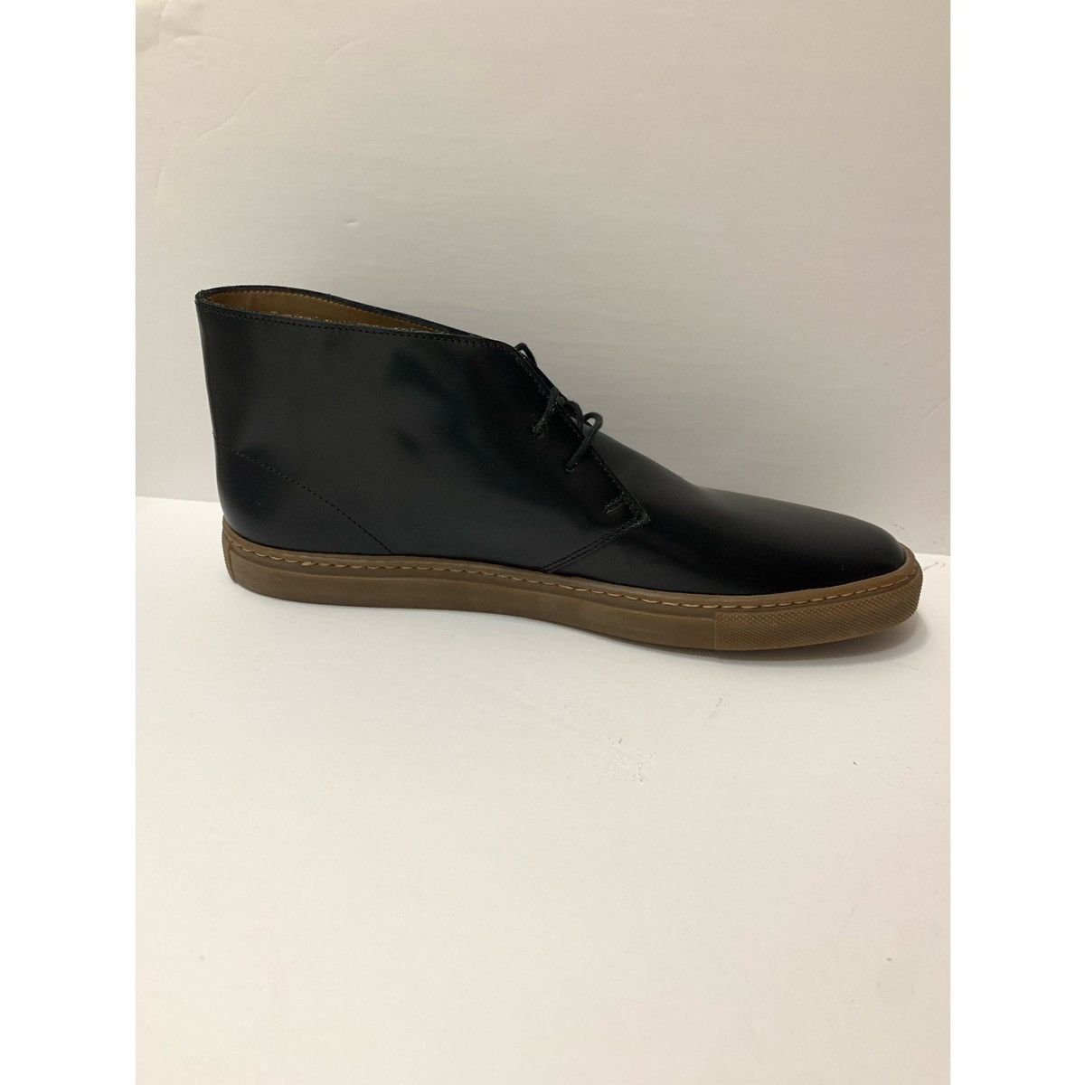 Common Projects COMMON PROJECTS CHUKKA SHINY BLACK BOOT Size US 9 / EU 42 - 4 Thumbnail
