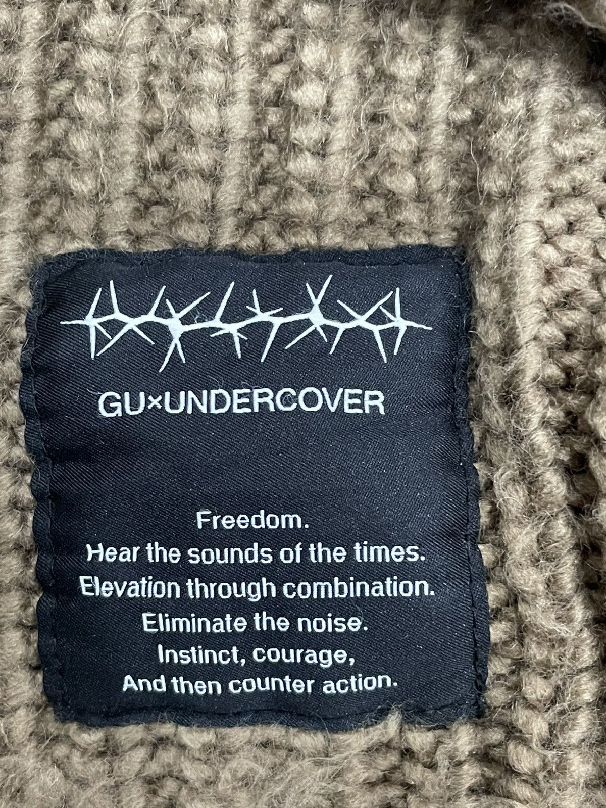 GU × Undercover GU x Undercover Sweater Size US L / EU 52-54 / 3 - 6 Thumbnail
