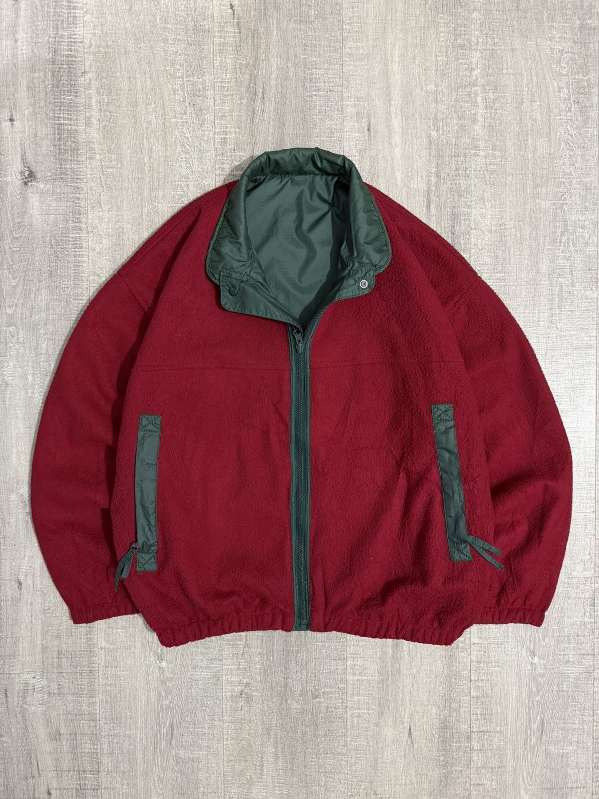 Japanese Brand Vintage blueky reversible fleece jacket Size US M / EU 48-50 / 2 - 3 Thumbnail
