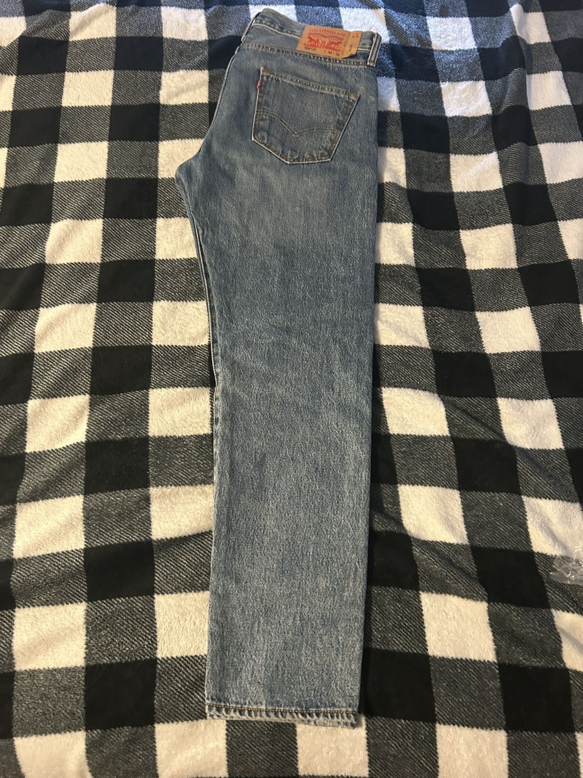 Levi's Levi’s 501CT Light Wash Denim Size US 33 - 1 Thumbnail
