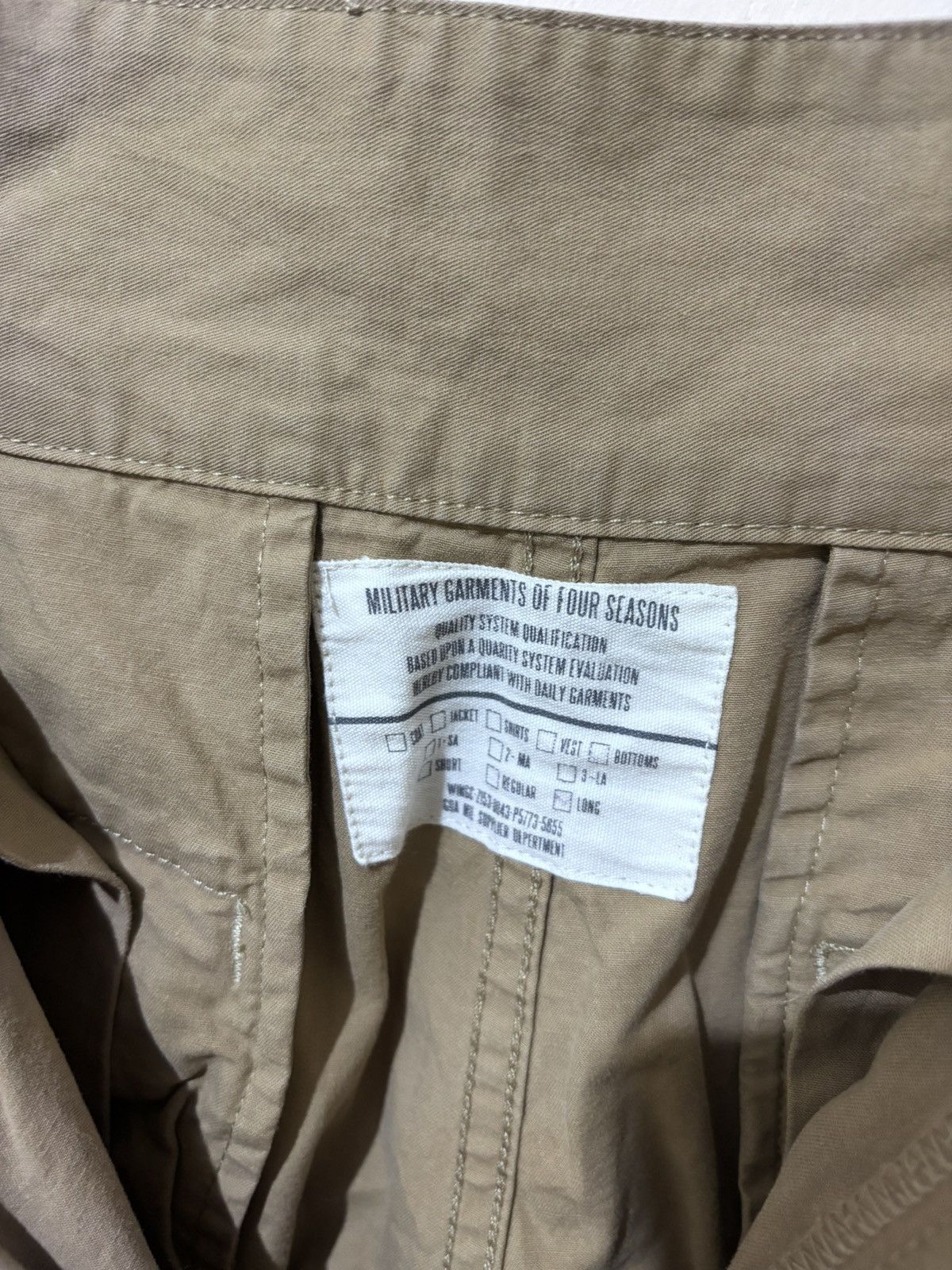 GOA GOA G.O.A GURKHA PANTS BEIGE SIZE 30 Size US 30 / EU 46 - 5 Thumbnail