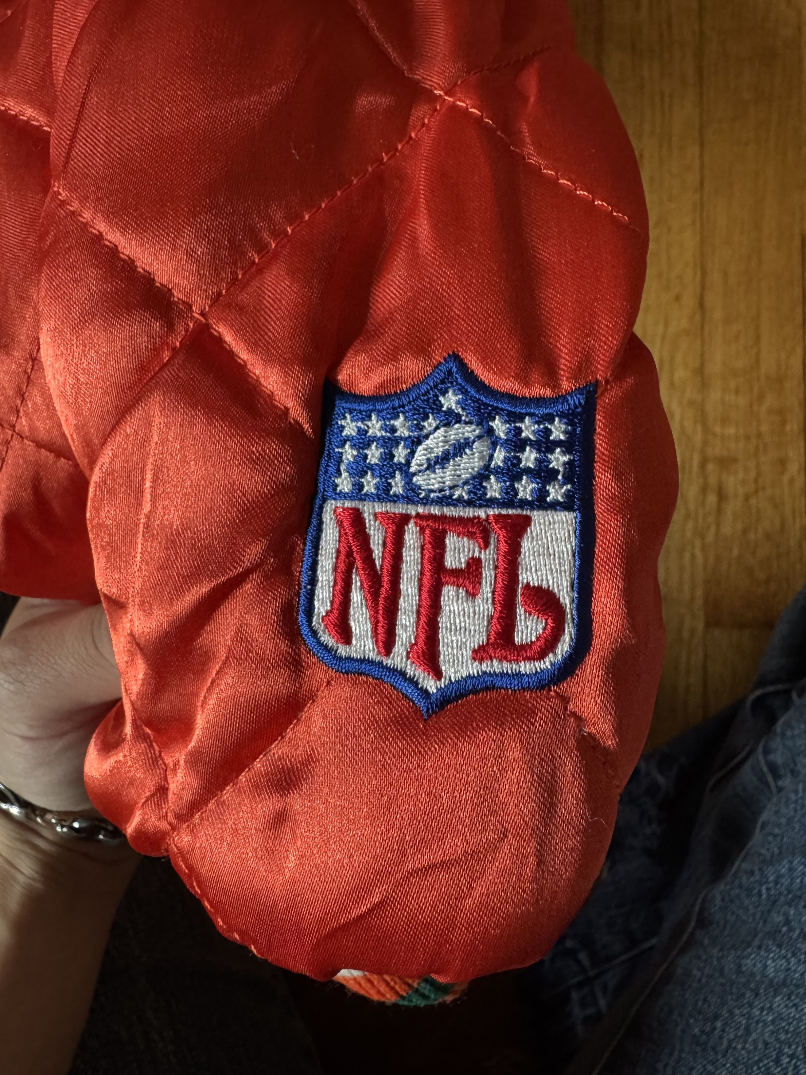 Mitchell & Ness Mitchell & Ness x NFL Reversible Miami Dolphins Jacket Size US XXL / EU 58 / 5 - 11 Thumbnail