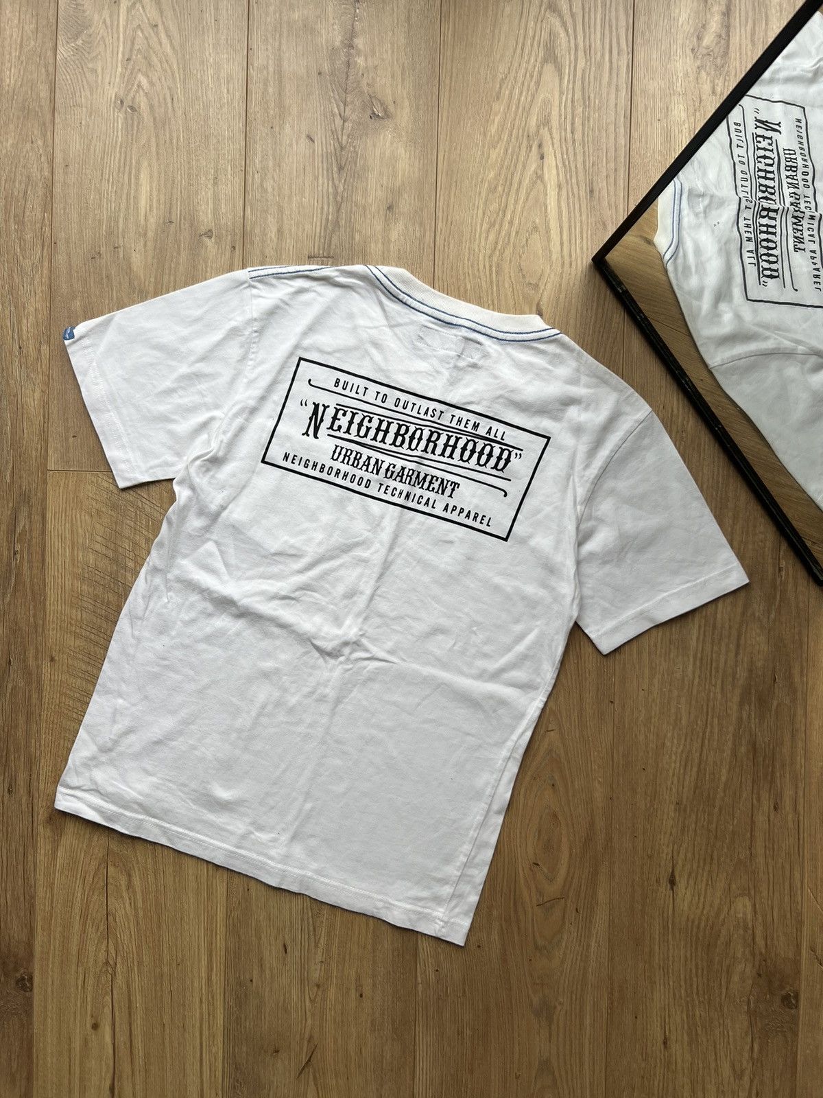 Neighborhood 00’s NEIGHBORHOOD JAPANESE URBAN GARMENT TEE Y2K Size US S / EU 44-46 / 1 - 1 Thumbnail