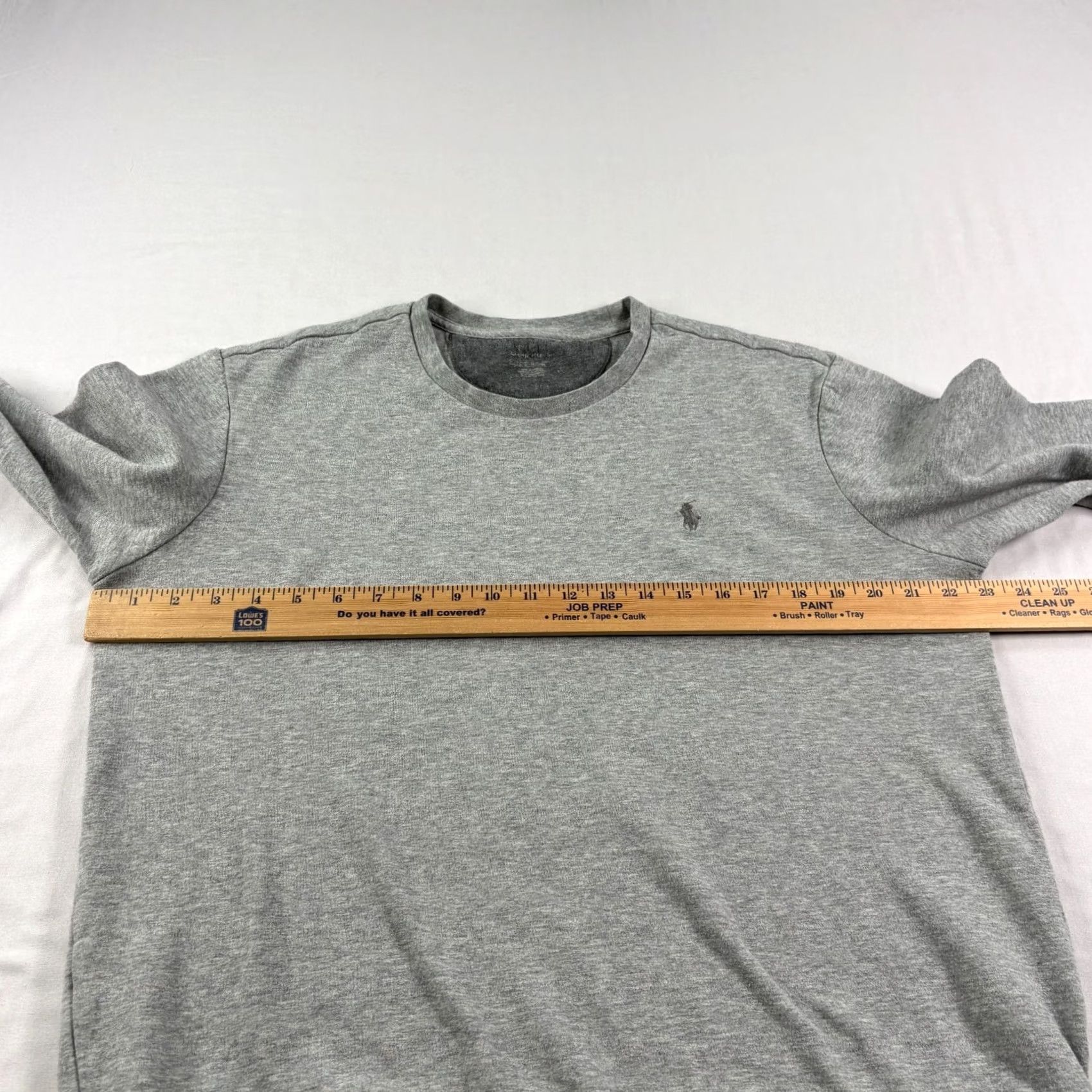 Polo Ralph Lauren Polo Ralph Lauren Sweatshirt Mens Large Gray Pullover Crew Neck Size US L / EU 52-54 / 3 - 4 Thumbnail
