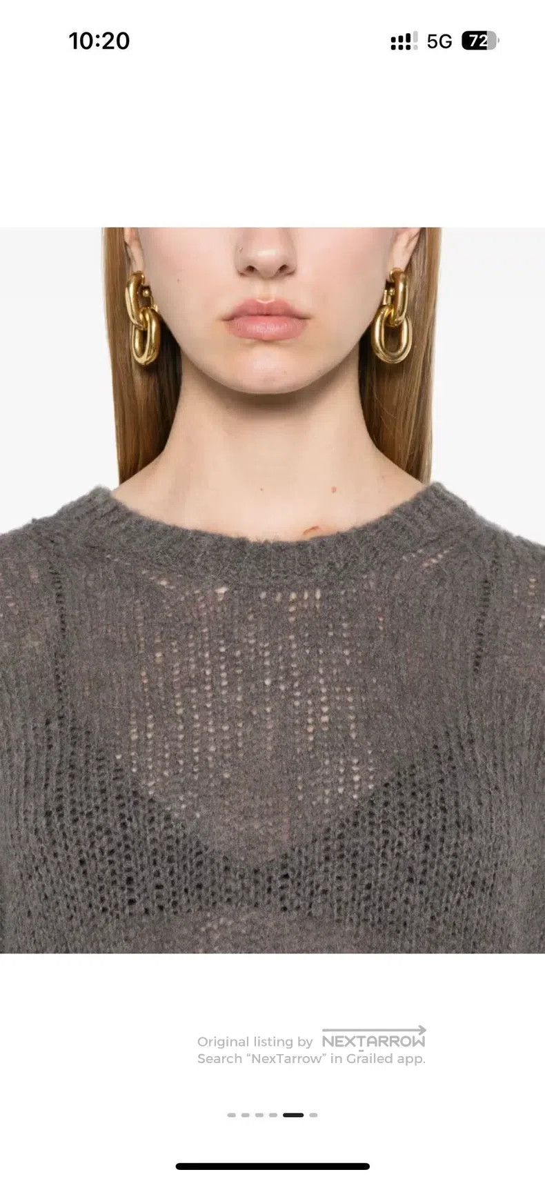 Our Legacy Our Legacy Grey sweater Size S / US 4 / IT 40 - 8 Thumbnail