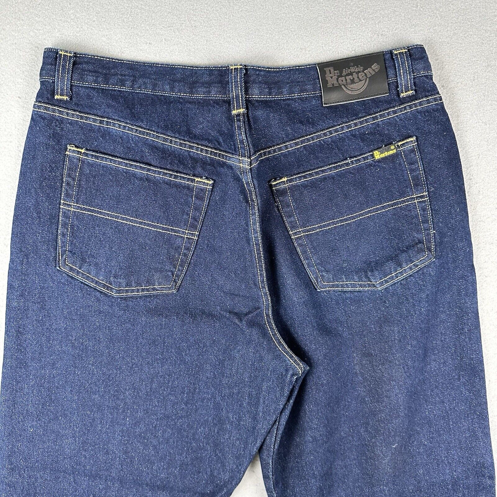 Dr. Martens Dr Marten Air Wair Relaxed Fit Jeans Men’s 36x32 Blue Denim Size US 36 / EU 52 - 18 Thumbnail