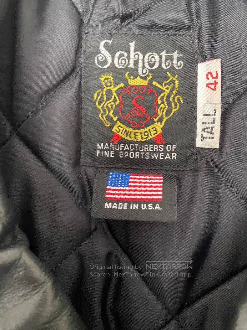 Schott Schott NYC Classic 613 Leather Jacket Size US L / EU 52-54 / 3 - 2 Thumbnail