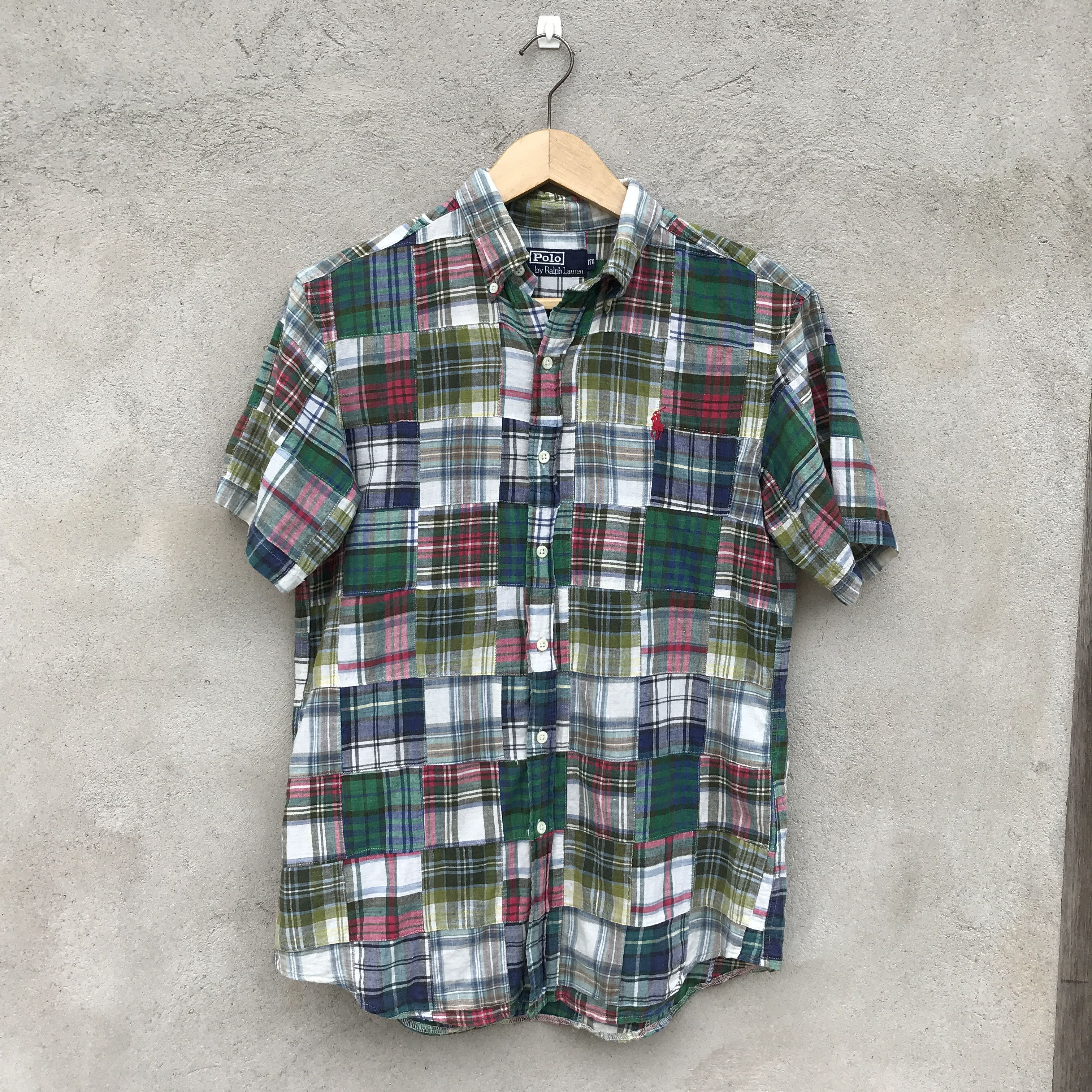 Polo Ralph Lauren Vintage Polo Ralph Lauren patchwork Size US M / EU 48-50 / 2 - 1 Thumbnail