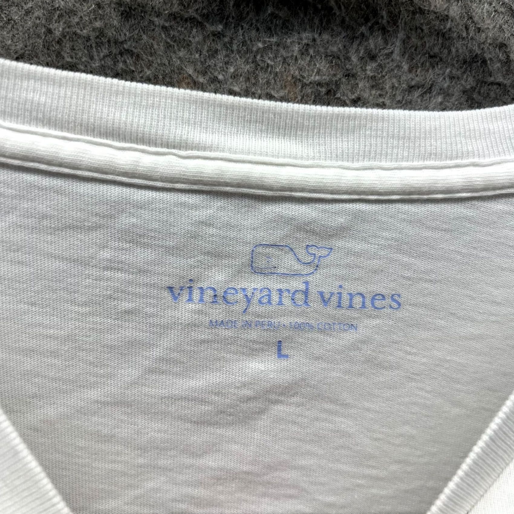 Vineyard Vines Vineyard Vines Shirt Men Large White Long Sleeve Whale Tie The One On Shirt Mens L White Whale Tie Vintage? Size US L / EU 52-54 / 3 - 2 Thumbnail