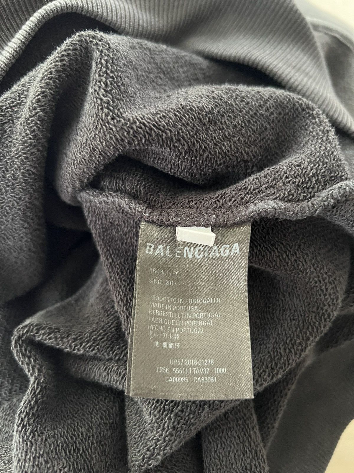 Balenciaga Balenciaga Back Logo Hoodie Size US M / EU 48-50 / 2 - 4 Thumbnail