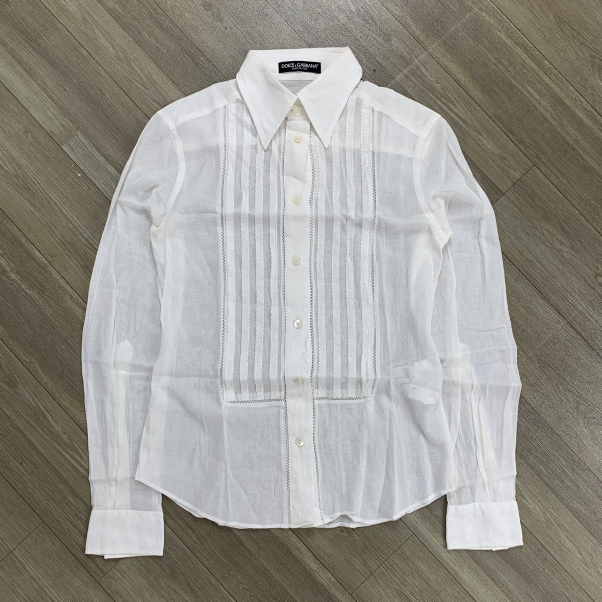 Designer × Dolce & Gabbana Y2k💥Women’s Dolce & Gabbana Blouse Shirt Size S / US 4 / IT 40 - 1 Thumbnail