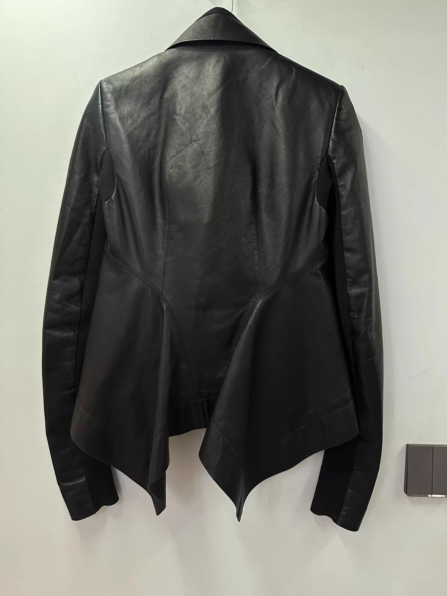 Rick Owens Rick Owens Naska Biker Jacket Lambskin Women's Size 40 Size S / US 4 / IT 40 - 3 Thumbnail