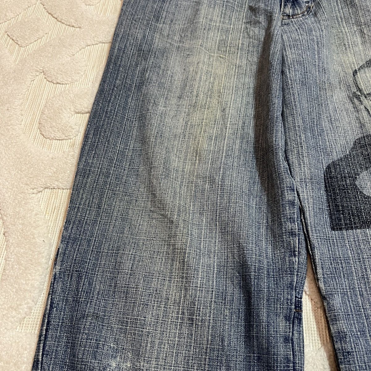 Makaveli MAKAVELI HIP-HOP SUPER BAGGY JEANS PANTS Y2K 90S RAP Size US 36 / EU 52 - 5 Thumbnail