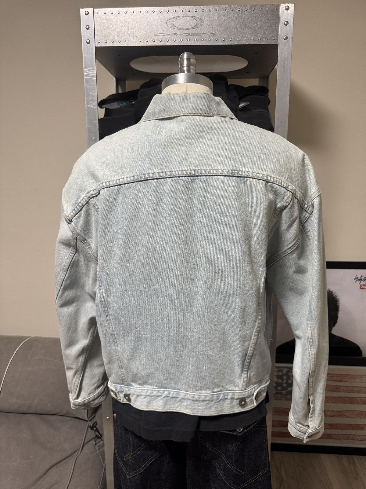 Yeezy Yeezy Season 5 Light Washed Indigo Denim Jacket Size US M / EU 48-50 / 2 - 4 Thumbnail