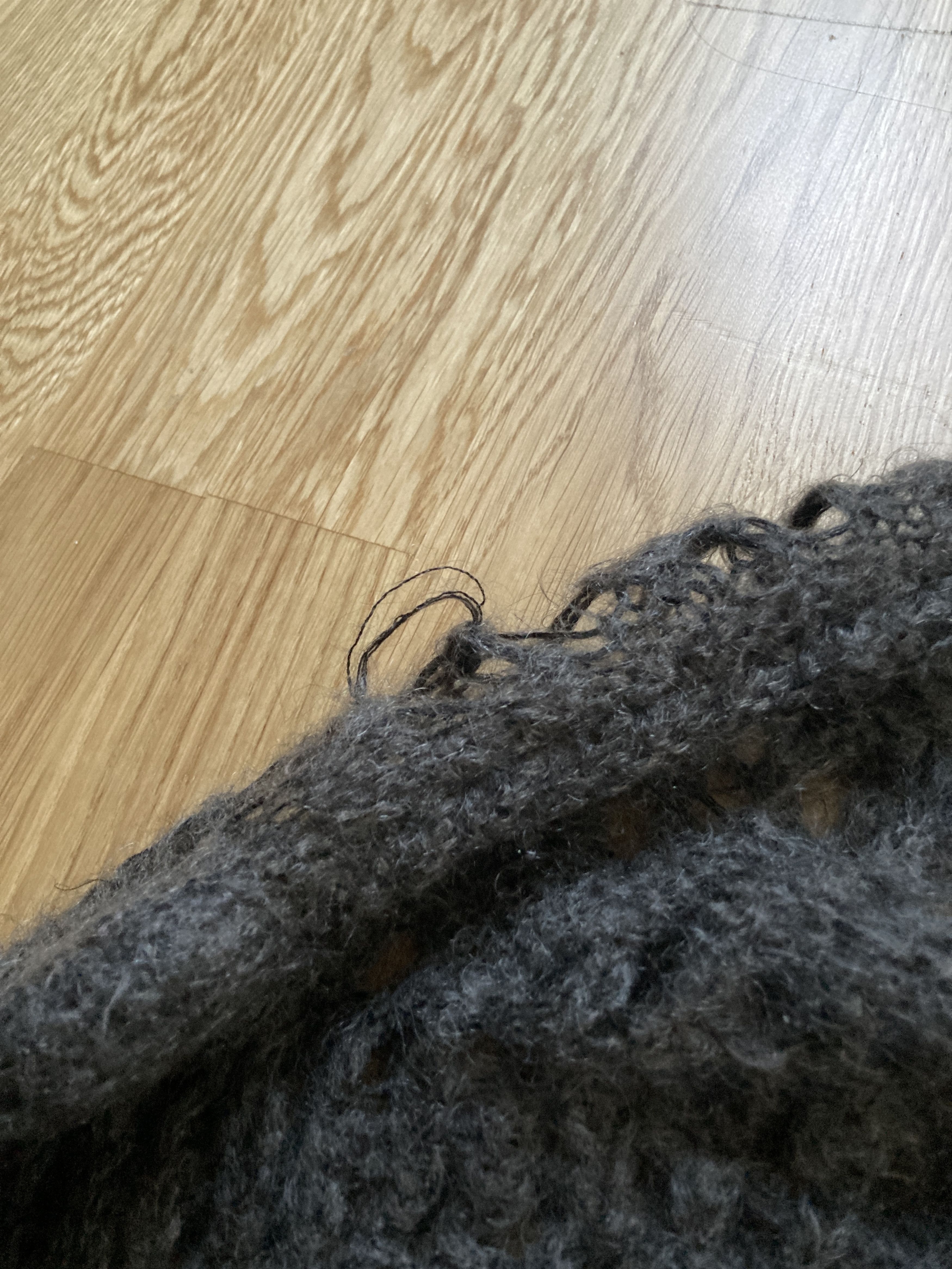 Rick Owens F/W 14 "MOODY" Sample Mohair & Silk Psycho Knit Rick Owens Size US M / EU 48-50 / 2 - 18 Thumbnail