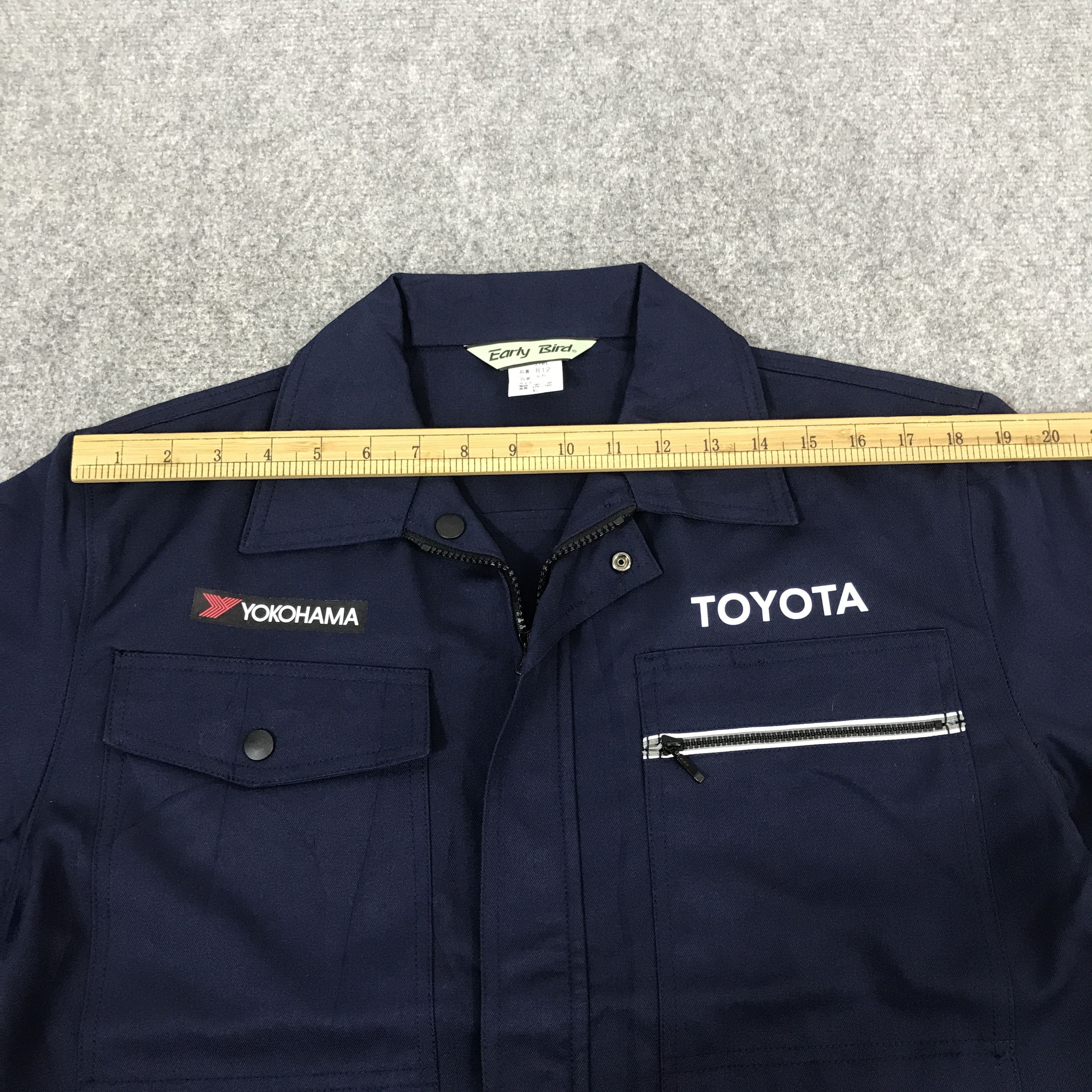 Japanese Brand Toyota Yokohama Custom Sport Japan Uniform Jacket Size US M / EU 48-50 / 2 - 6 Thumbnail