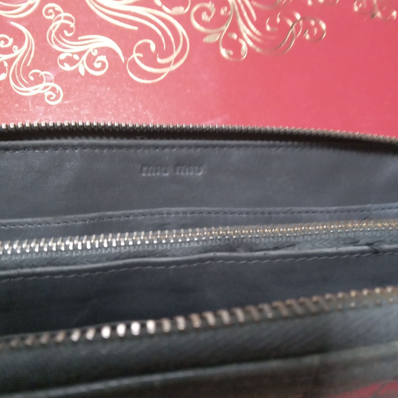 Miu Miu Miu Miu Leather Wallet Size ONE SIZE - 5 Thumbnail