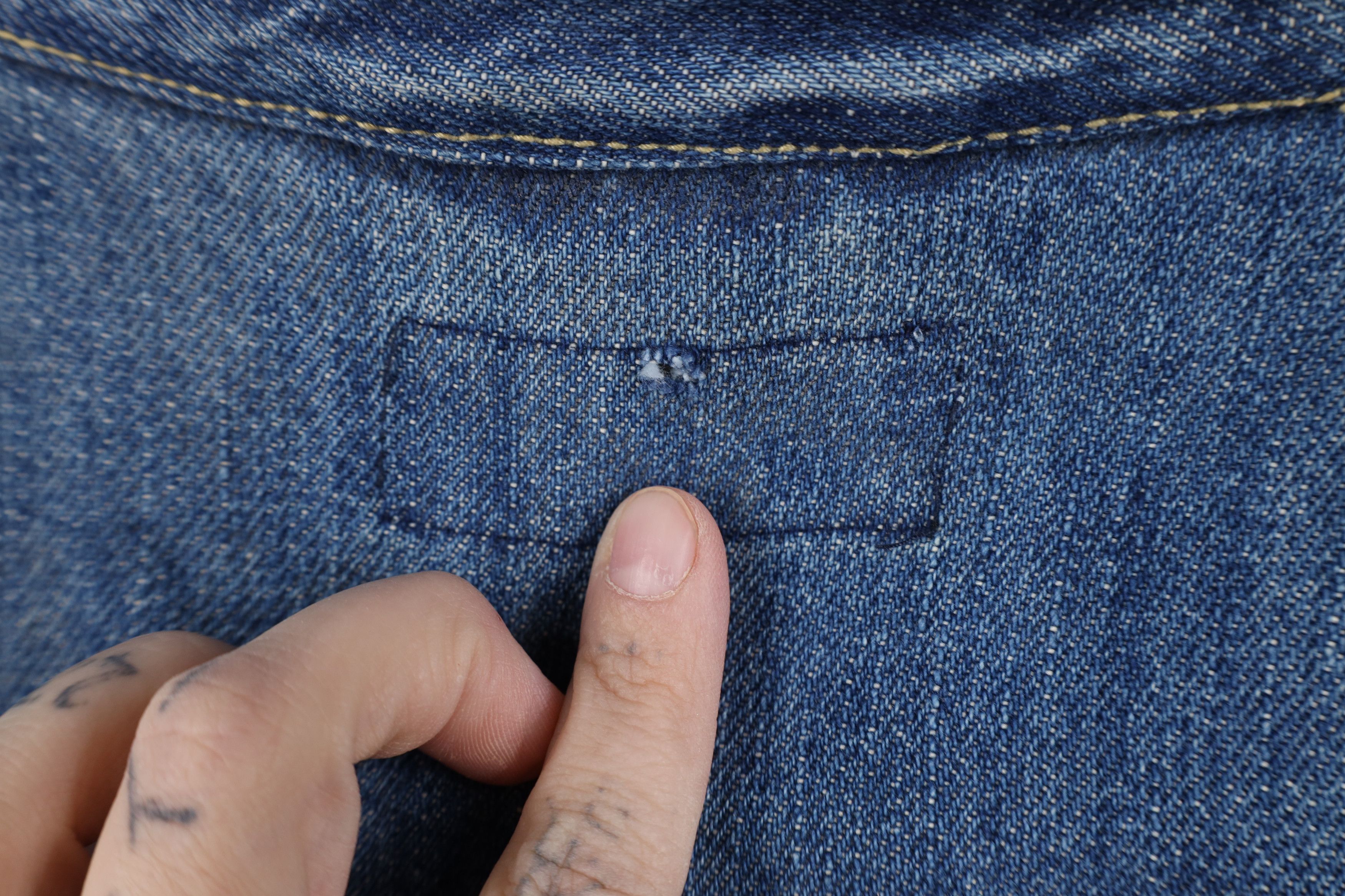 Vintage Vintage 90s Y2K Streetwear Denim Jean Trucker Jacket Blue Size US XL / EU 56 / 4 - 12 Thumbnail