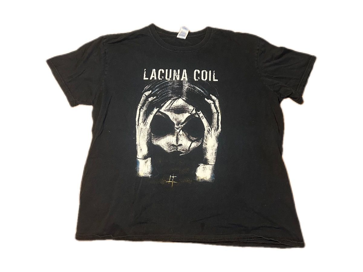 Band Tees × Vintage Vintage Laguna Coil Band Tee Size US XL / EU 56 / 4 - 1 Thumbnail