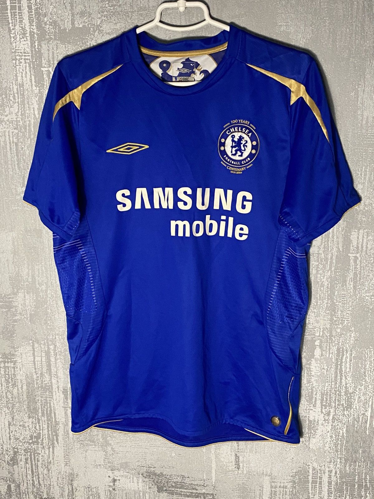 Umbro Chelsea Umbro Soccer Jersey 2005 Century Football Shirt Kit Size US M / EU 48-50 / 2 - 1 Thumbnail