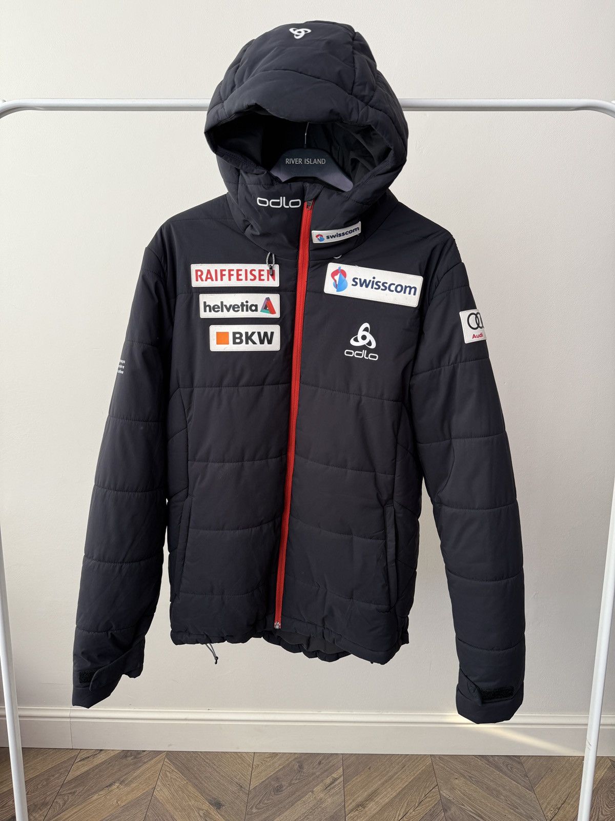 Odlo Vintage ODLO Performance Ski Jacket Swiss Team Audi Swisscom Size US M / EU 48-50 / 2 - 1 Thumbnail