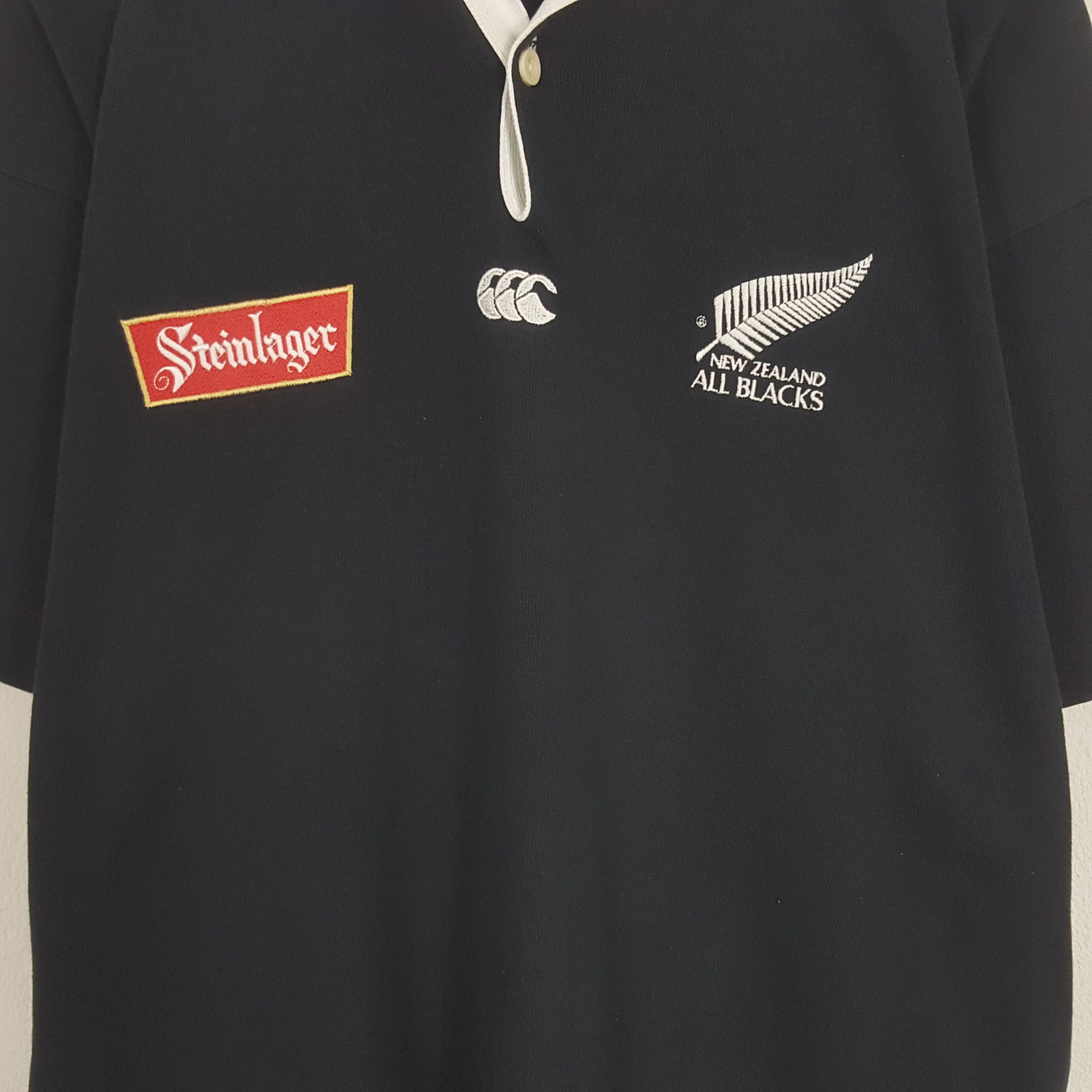 Canterbury of New Zealand × Vintage Vintage Canterbury Of New Zealand Steinlager Polos Size US M / EU 48-50 / 2 - 2 Thumbnail