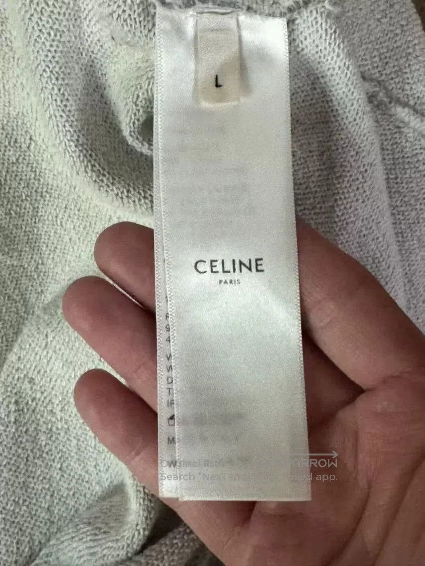 Celine celine gray hooded sweatshirt with logo. Size US L / EU 52-54 / 3 - 4 Thumbnail