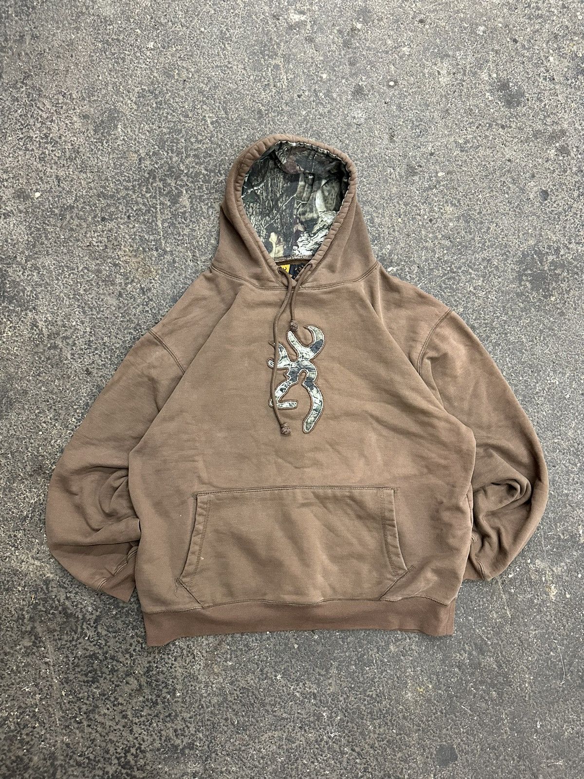 Realtree × Vintage Y2K browning realtree Camo hoodie Size US XL / EU 56 / 4 - 2 Thumbnail