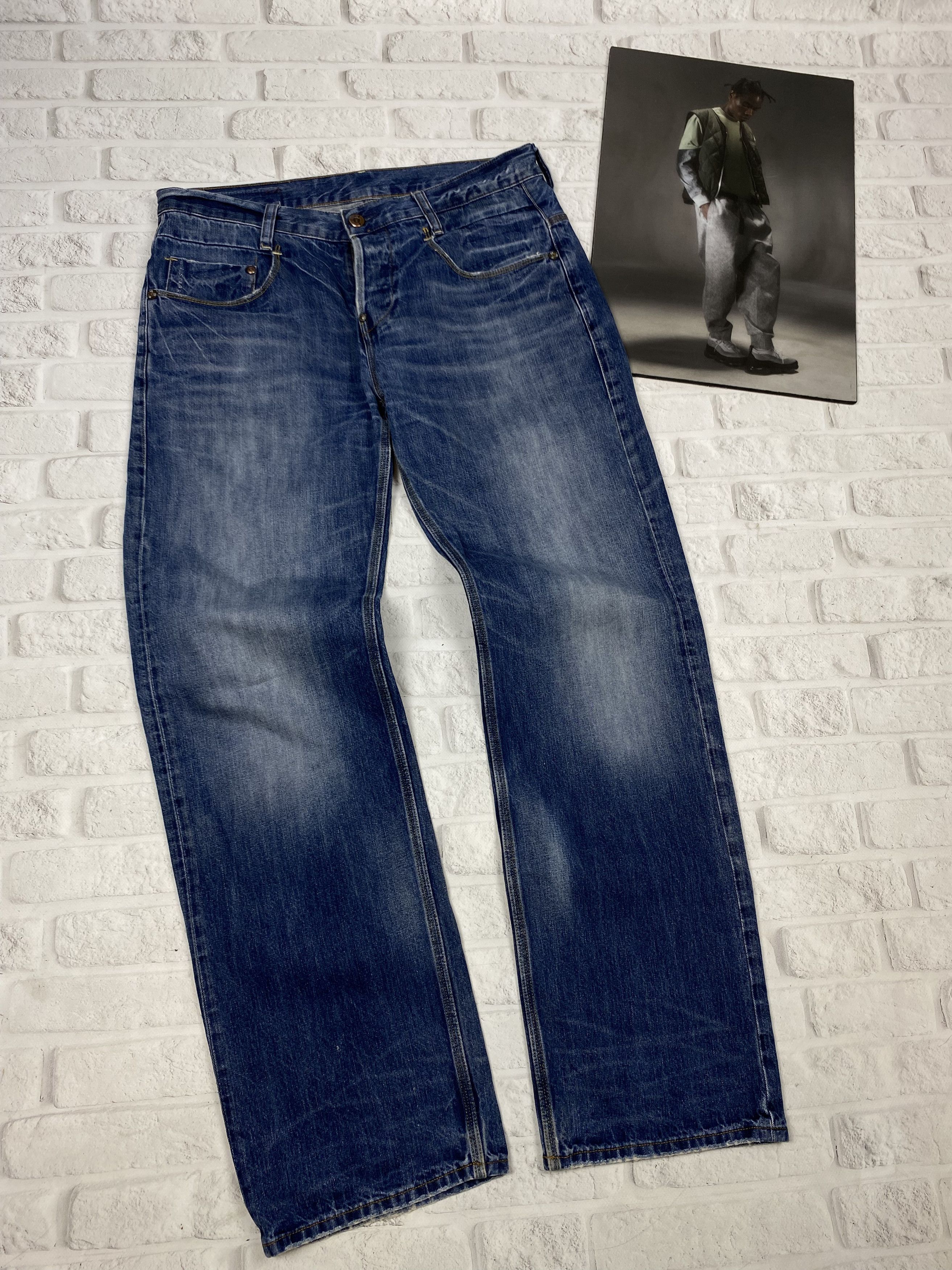 G-Star Men's G-Star RAW 96 Y2K Tapered Jeans Blue Size 34x34 Size US 34 / EU 50 - 7 Thumbnail