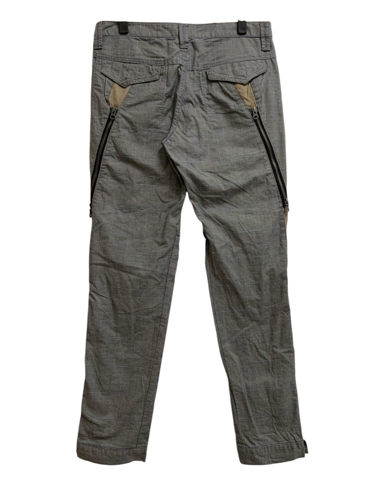 PPFM PPFM Gingham zipper pant Size US 32 / EU 48 - 1 Thumbnail