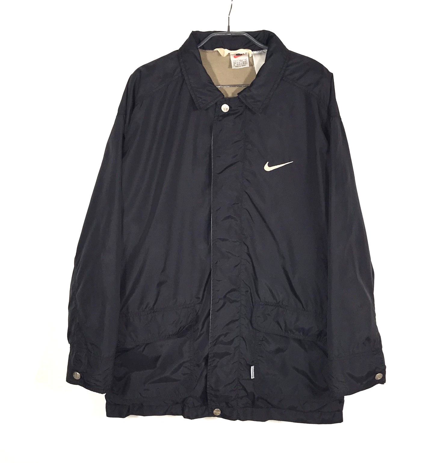 Nike Vintage 90s Nike Jacket Nylon Big Logo Men's Size M Size US M / EU 48-50 / 2 - 1 Thumbnail