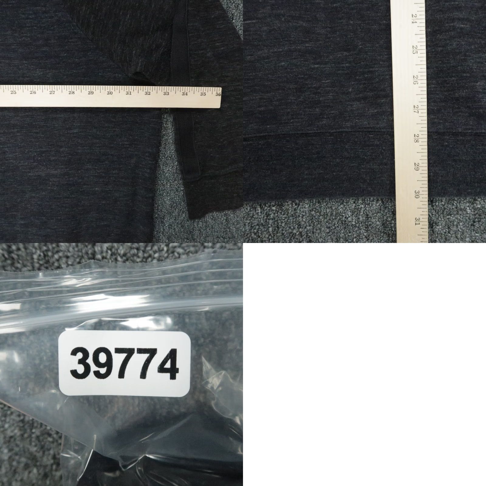 Psycho Bunny Psycho Bunny Sweatshirt Mens 4XL Gray Full Zip Heather Cotton Polyester Jacket Style: Full Zip Pockets Athletic Fit Size US XXL / EU 58 / 5 - 8 Thumbnail