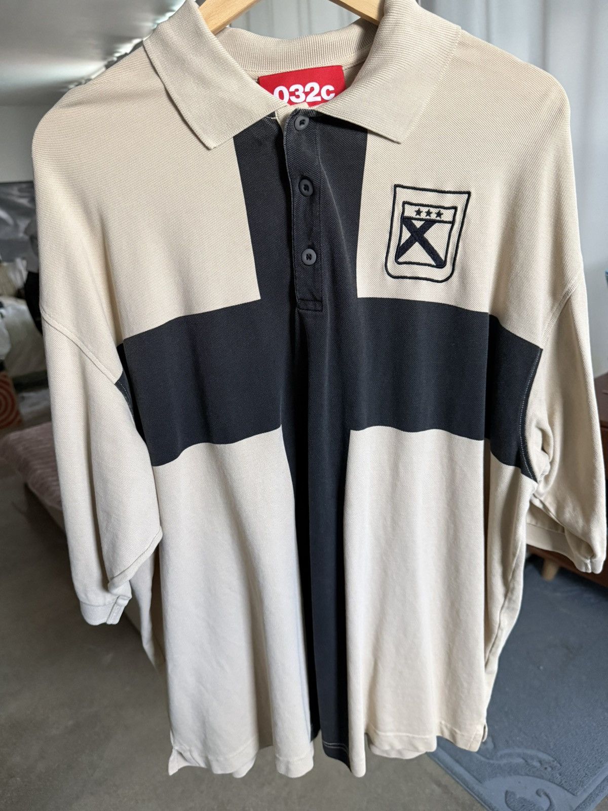 032c 032c Fainting Cross Polo Size US S / EU 44-46 / 1 - 1 Thumbnail