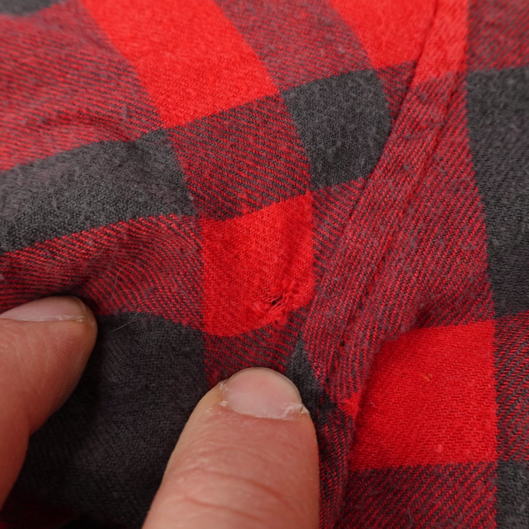 KAVU VINTAGE KAVU Shirt Mens Medium Plaid Flannel Button-Up Outdoor Cotton Red Black 90s Mens Size US M / EU 48-50 / 2 - 5 Thumbnail