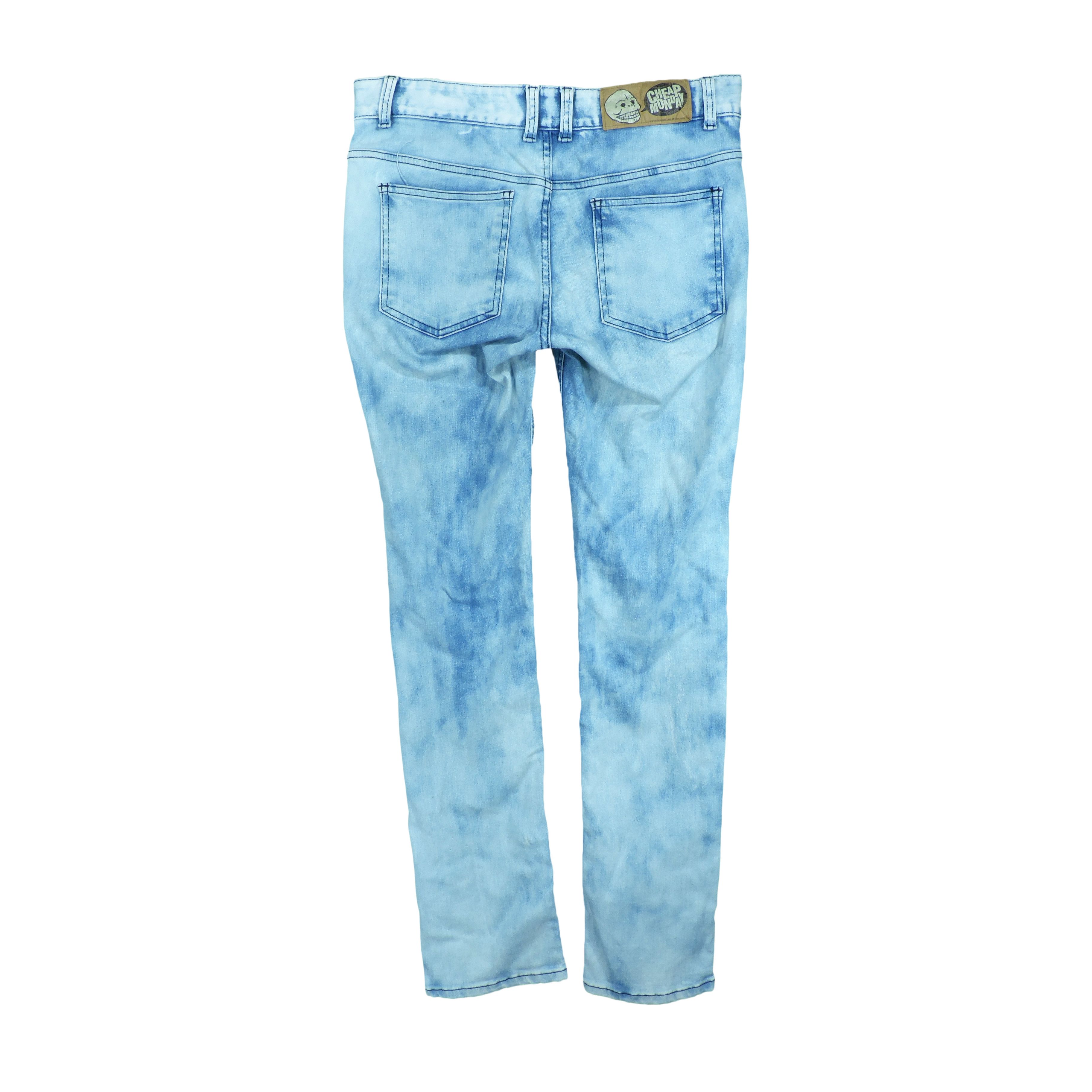 Cheap Monday CHEAP MONDAY WASHED DENIM LONG PANTS Size US 29 - 2 Thumbnail