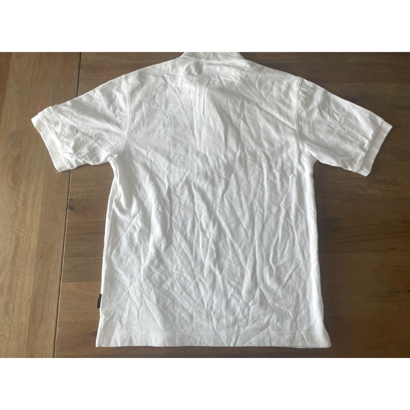 Nike VINTAGE Nike Polo Shirt Mens S White Knit Short Sleeve Logo 90s Y2K Golf Deadstock Size US S / EU 44-46 / 1 - 2 Thumbnail
