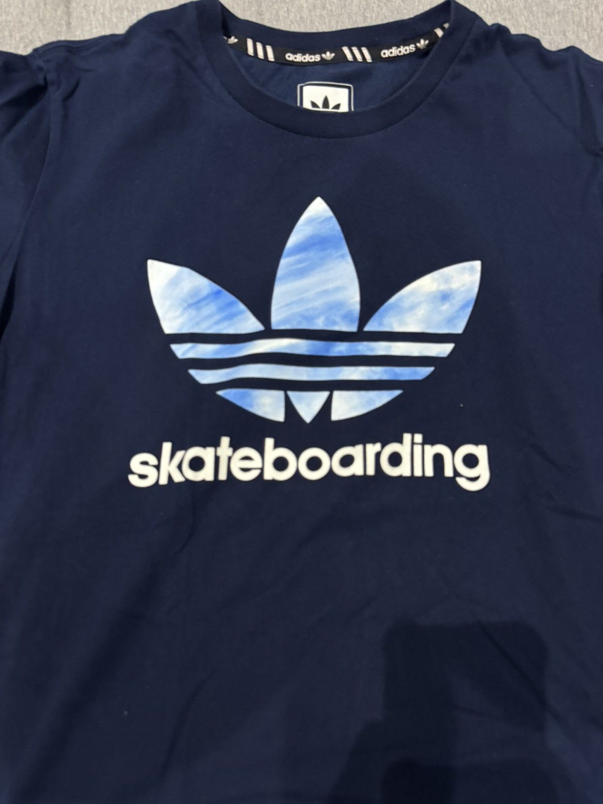 Adidas VINTAGE ADIDAS SKATEBOARDING LOGO TEE Size US L / EU 52-54 / 3 - 2 Thumbnail