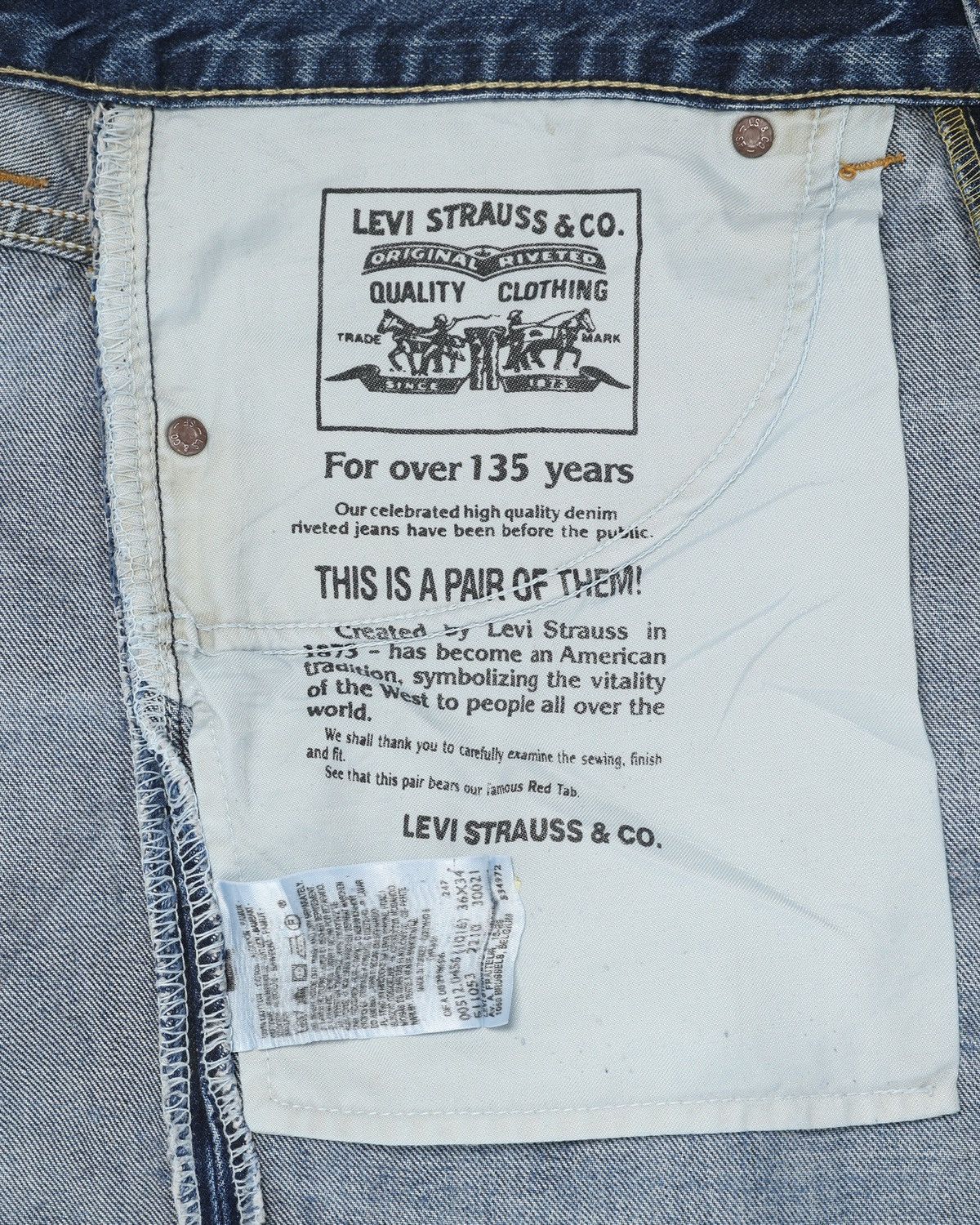 Levi's Levi’s 512 Bootcut Denim Jeans – Classic Flare Silhouette Size US 36 / EU 52 - 6 Thumbnail