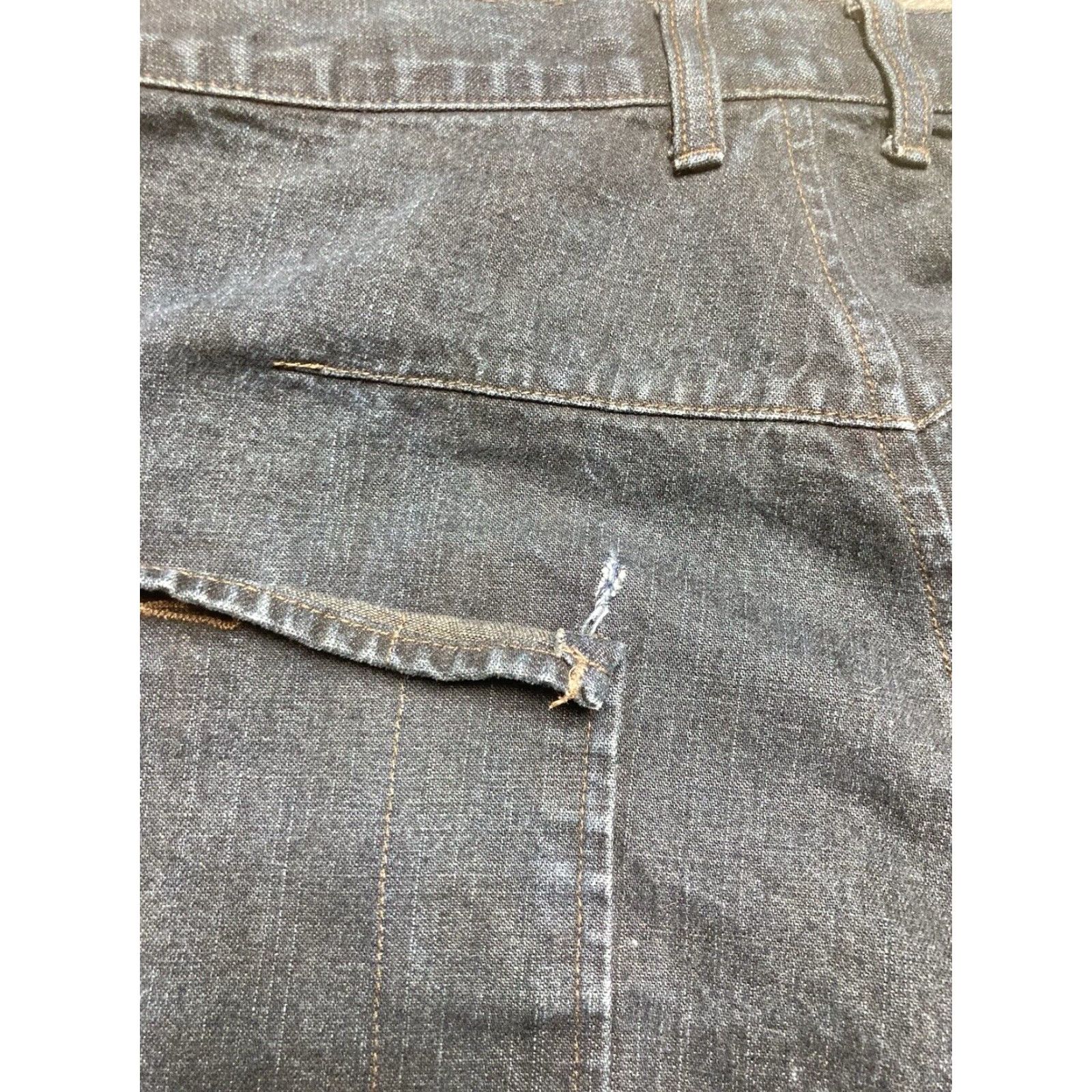 Vintage Vtg Y2K Baggy Jeans Carpenter Wide-Leg JNCO Style Hip Hop Reverb 34x31 Men Blue Jeans Wide-Leg Mens 34 31 Size US 34 / EU 50 - 5 Thumbnail