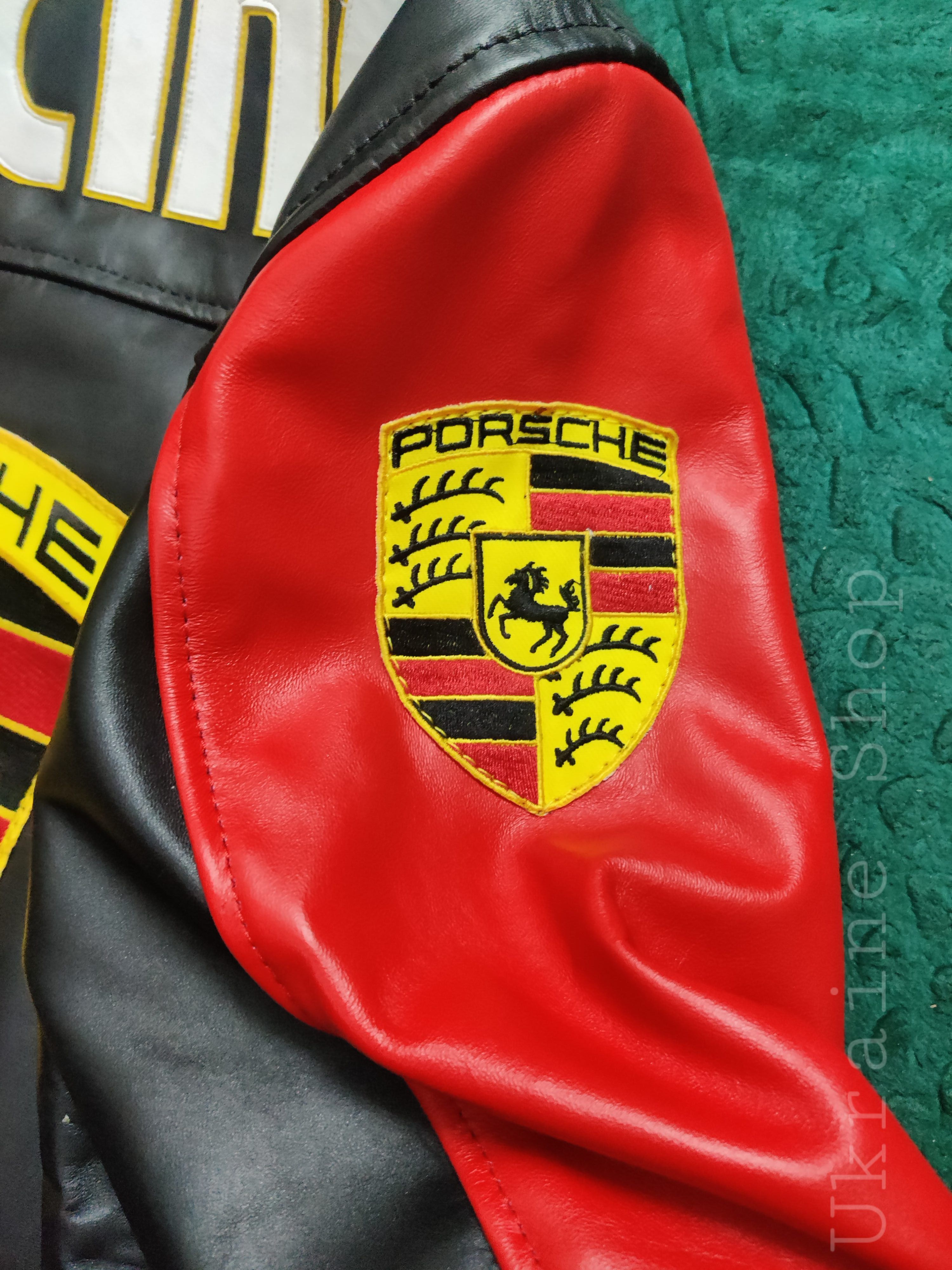 Other Porsche Rare Vintage Leather Jacket Size US M / EU 48-50 / 2 - 11 Thumbnail