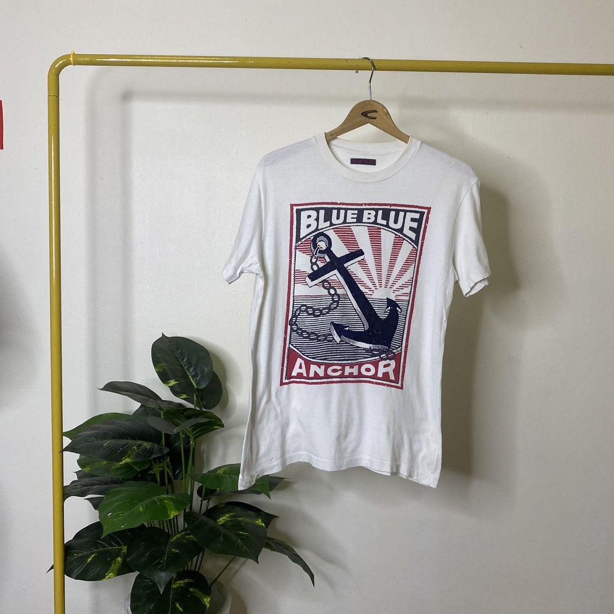 Blue Blue Japan Blue Blue Japan Anchor Kapital Pure Blue Japan Style Tee Size US S / EU 44-46 / 1 - 1 Thumbnail