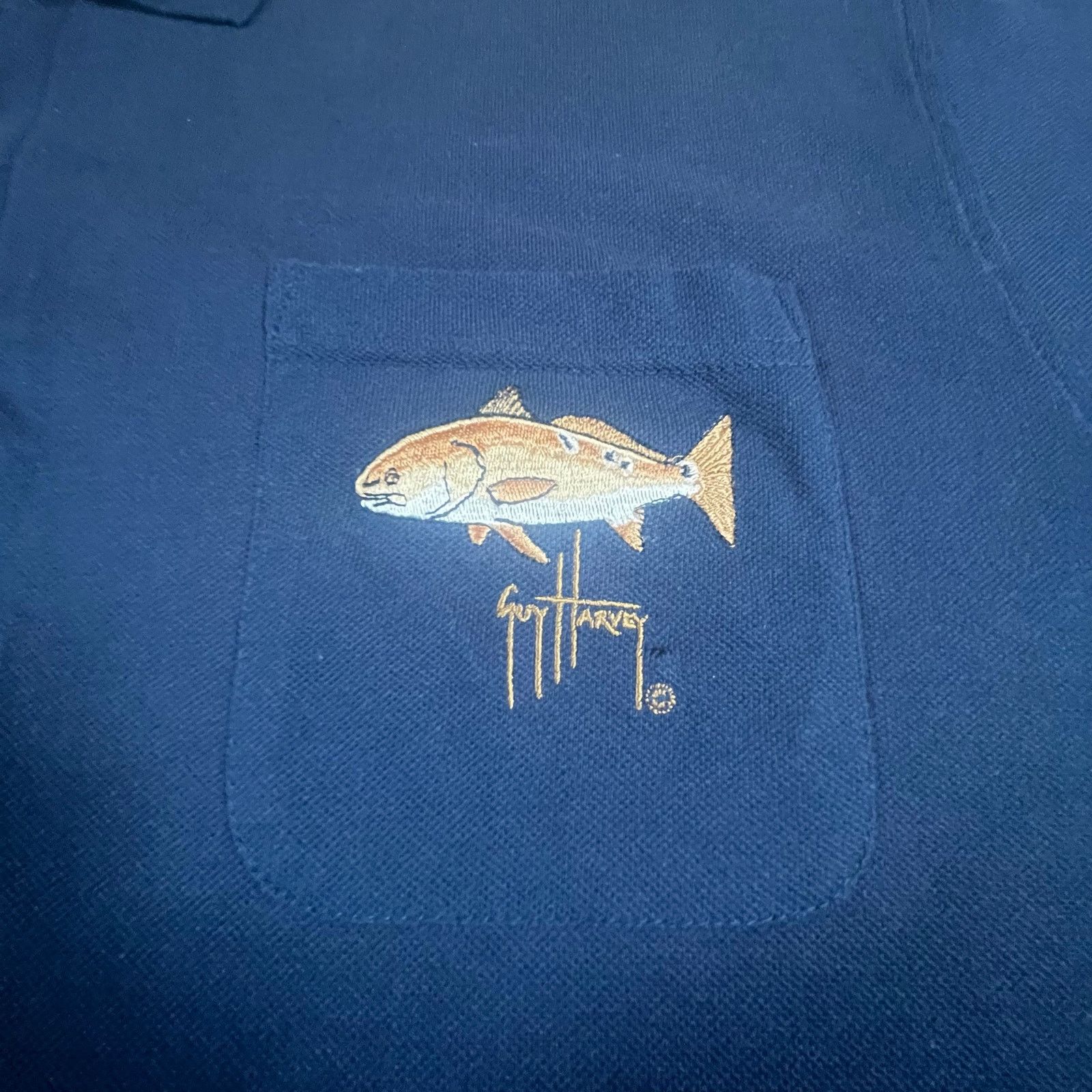 Guy Harvey Guy Harvey Aftco Polo Shirt Size 2x Bluewater Fish Logo Size US XXL / EU 58 / 5 - 2 Thumbnail