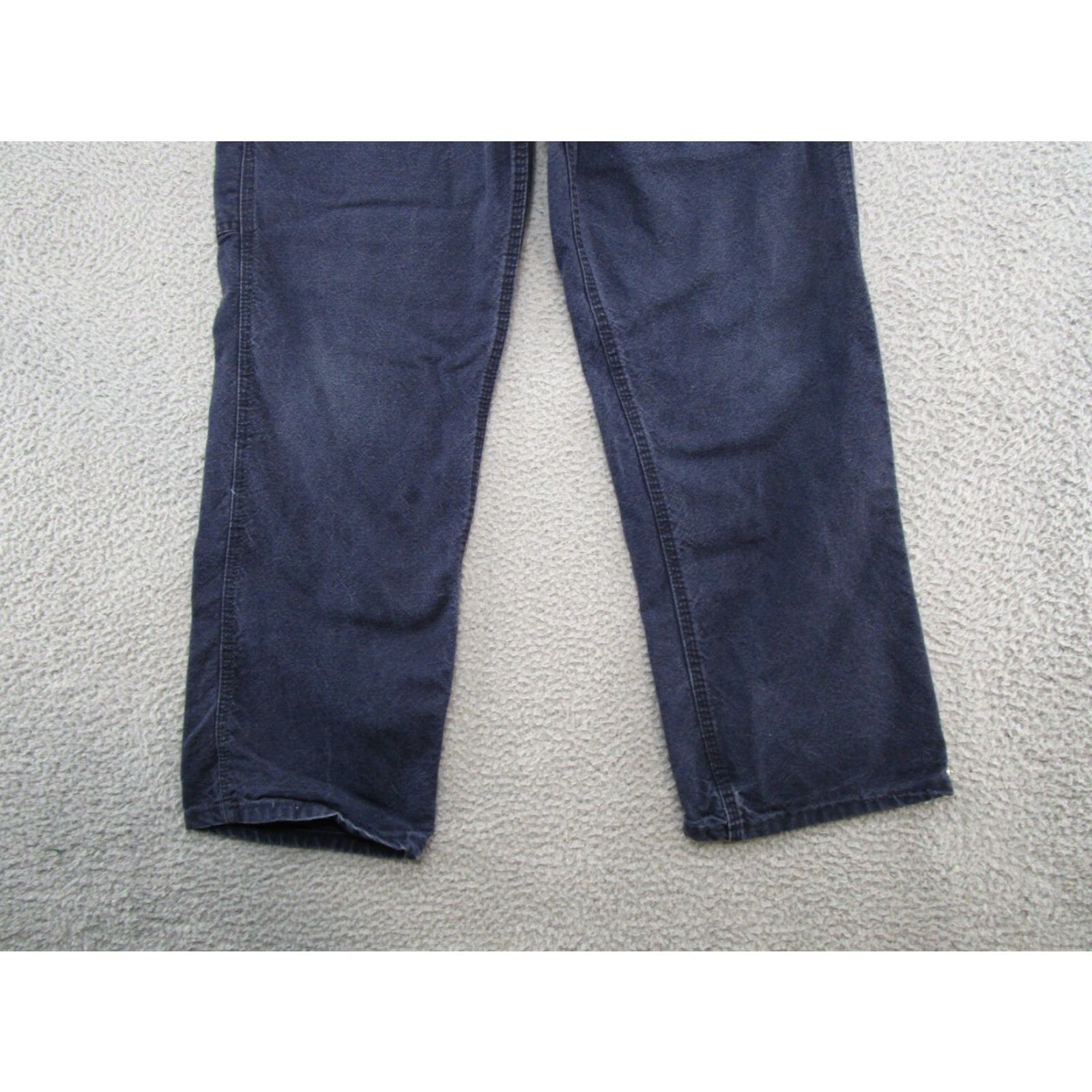 Vintage Tyndale Pants Mens Navy Flame Resistant 34x31 Canvas CAT 2 14 CAL NFPA 2112 Fire 34x31 Work Pants Mens NN? Size US 34 / EU 50 - 2 Thumbnail