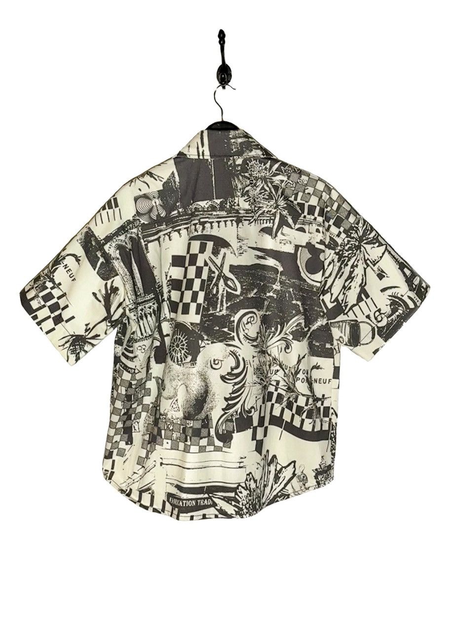 Louis Vuitton Louis Vuitton SS23 Black Ivory Pont-Neuf Graphic Denim Shirt Size US S / EU 44-46 / 1 - 3 Thumbnail