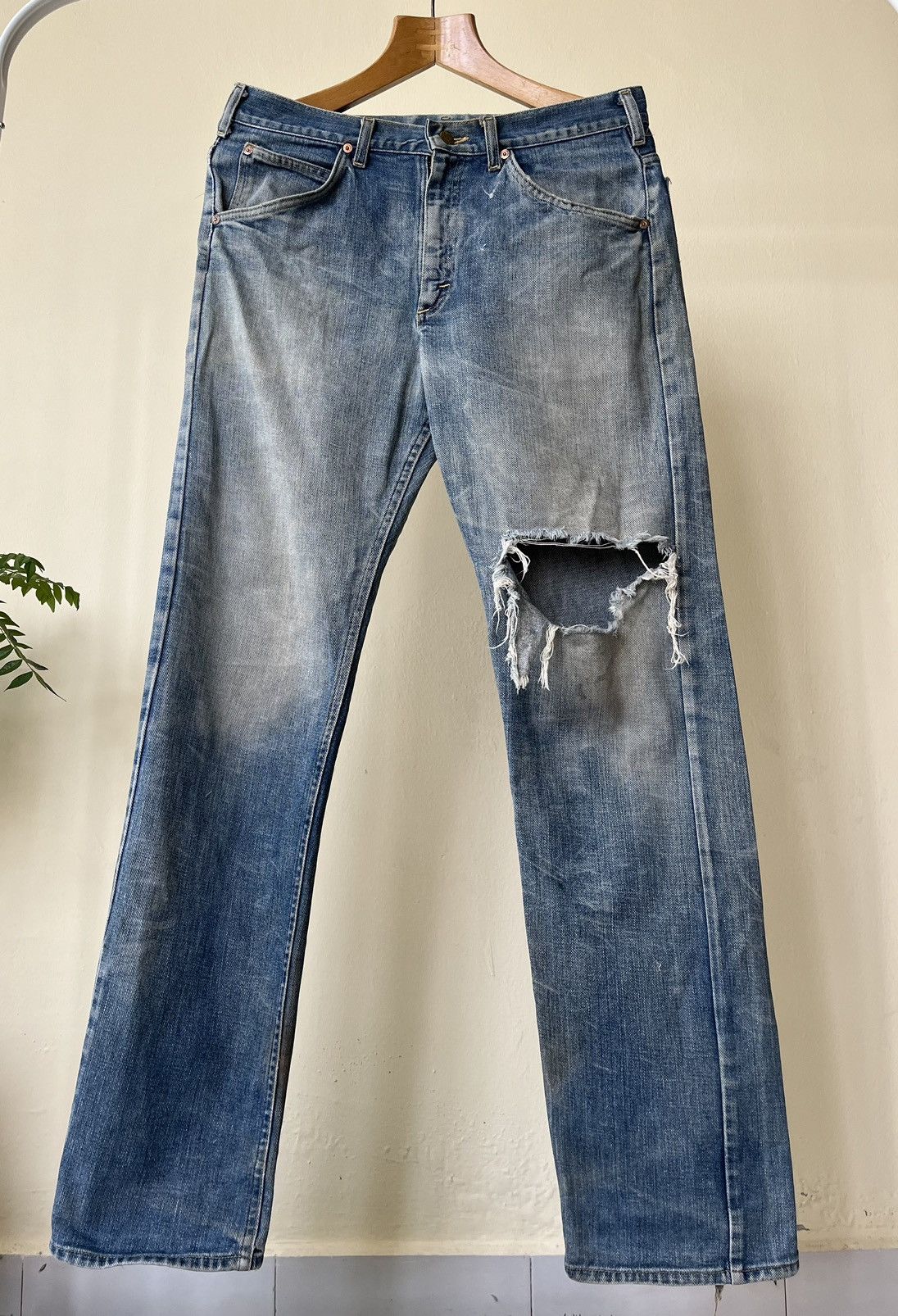 Vintage 70s Distressed Lee Size US 33 - 1 Thumbnail