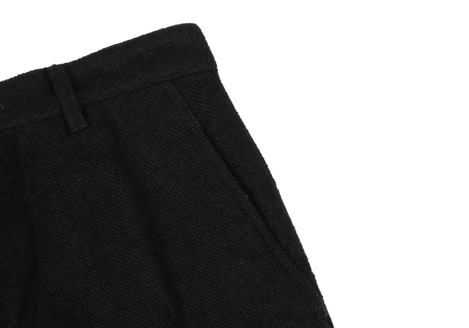 Ann Demeulemeester Wool Blend Button Fly Pants in Black XXS Size US 26 / EU 42 - 4 Thumbnail